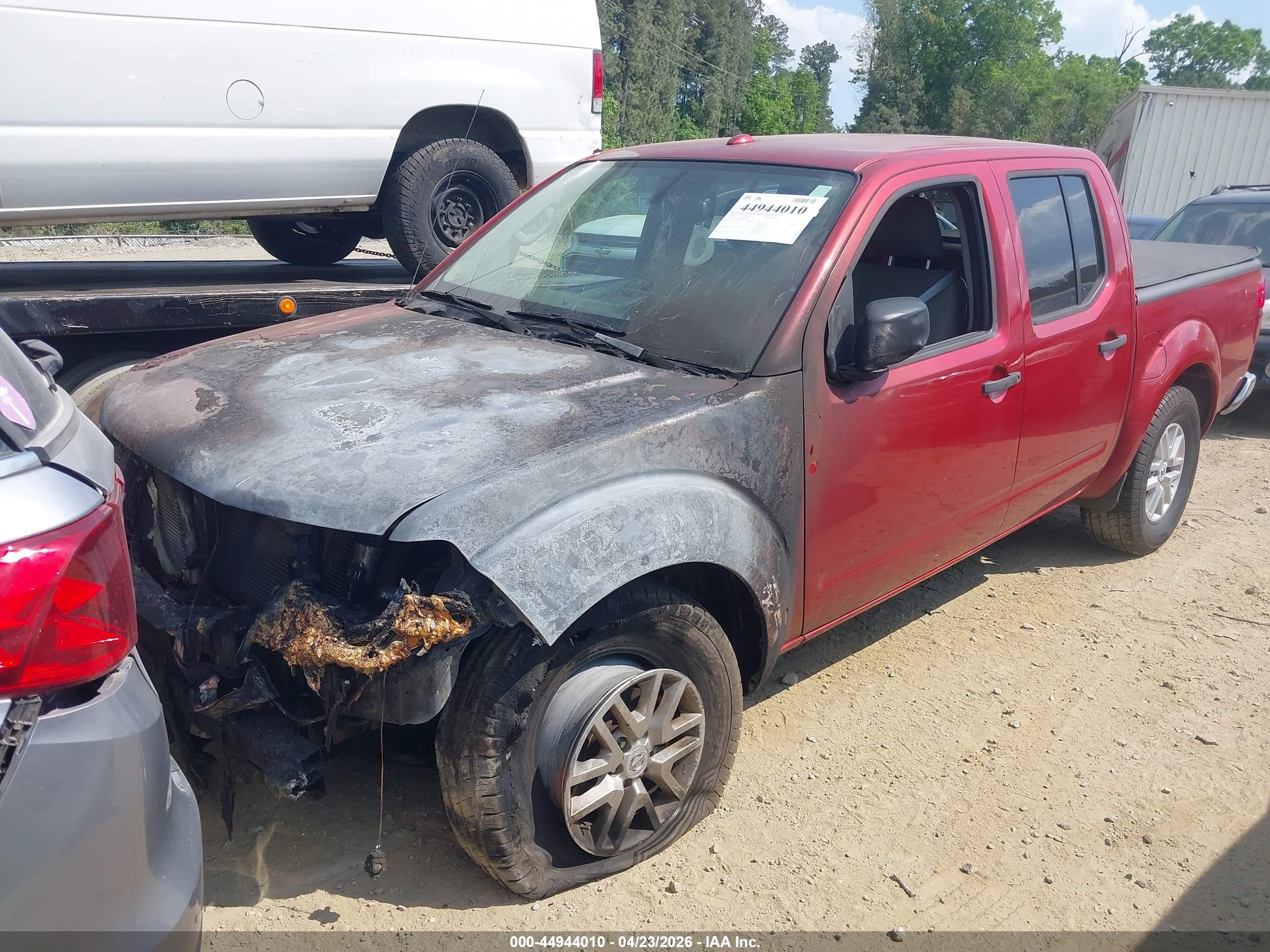 2015 Nissan Frontier Sv Red vin: 1N6AD0ER8FN709879