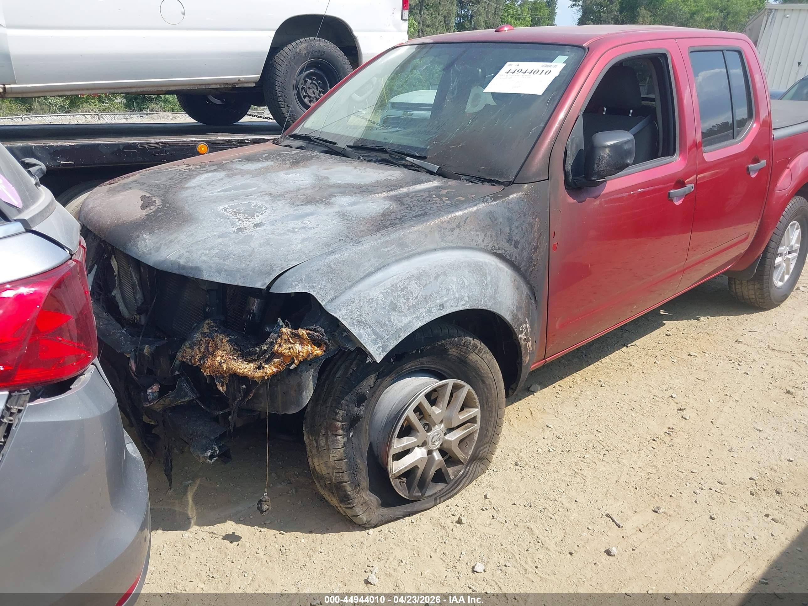 2015 Nissan Frontier Sv Red vin: 1N6AD0ER8FN709879