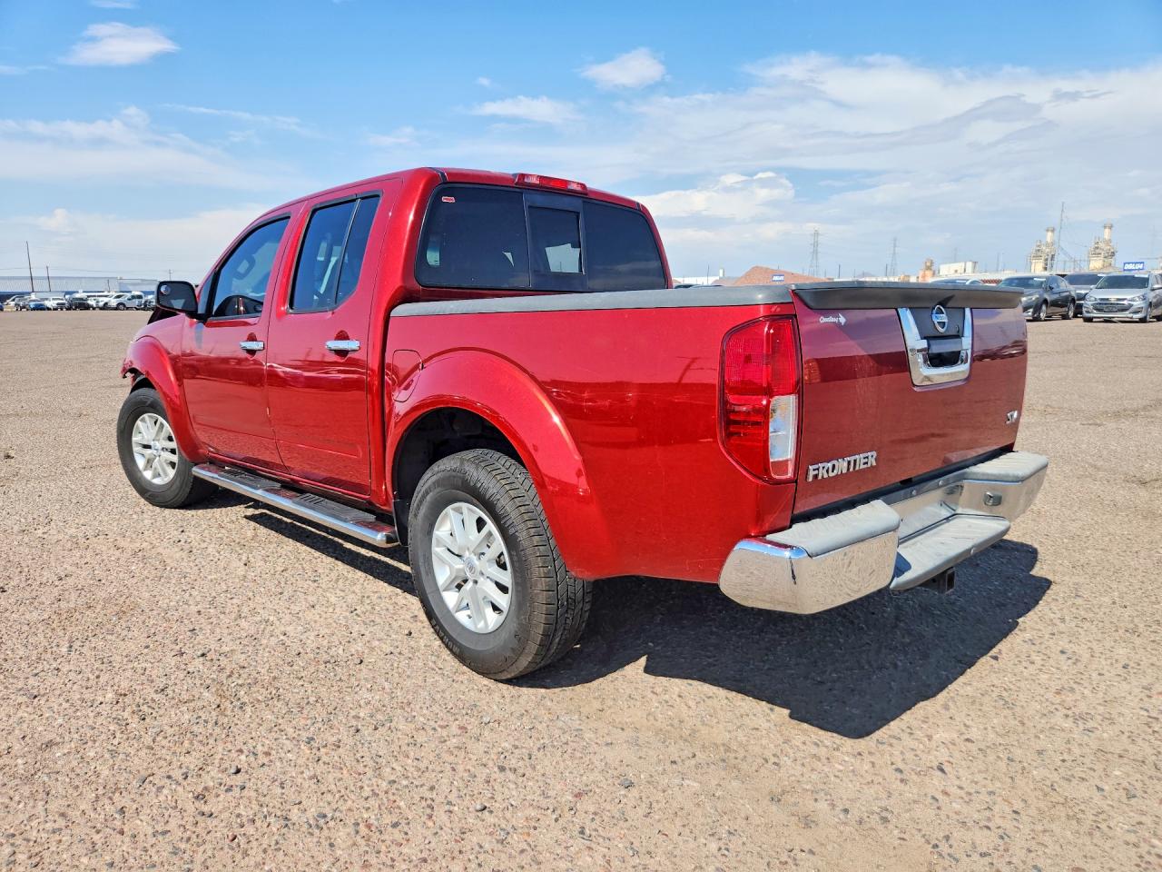 2015 Nissan Frontier Sv Red vin: 1N6AD0ER8FN722468