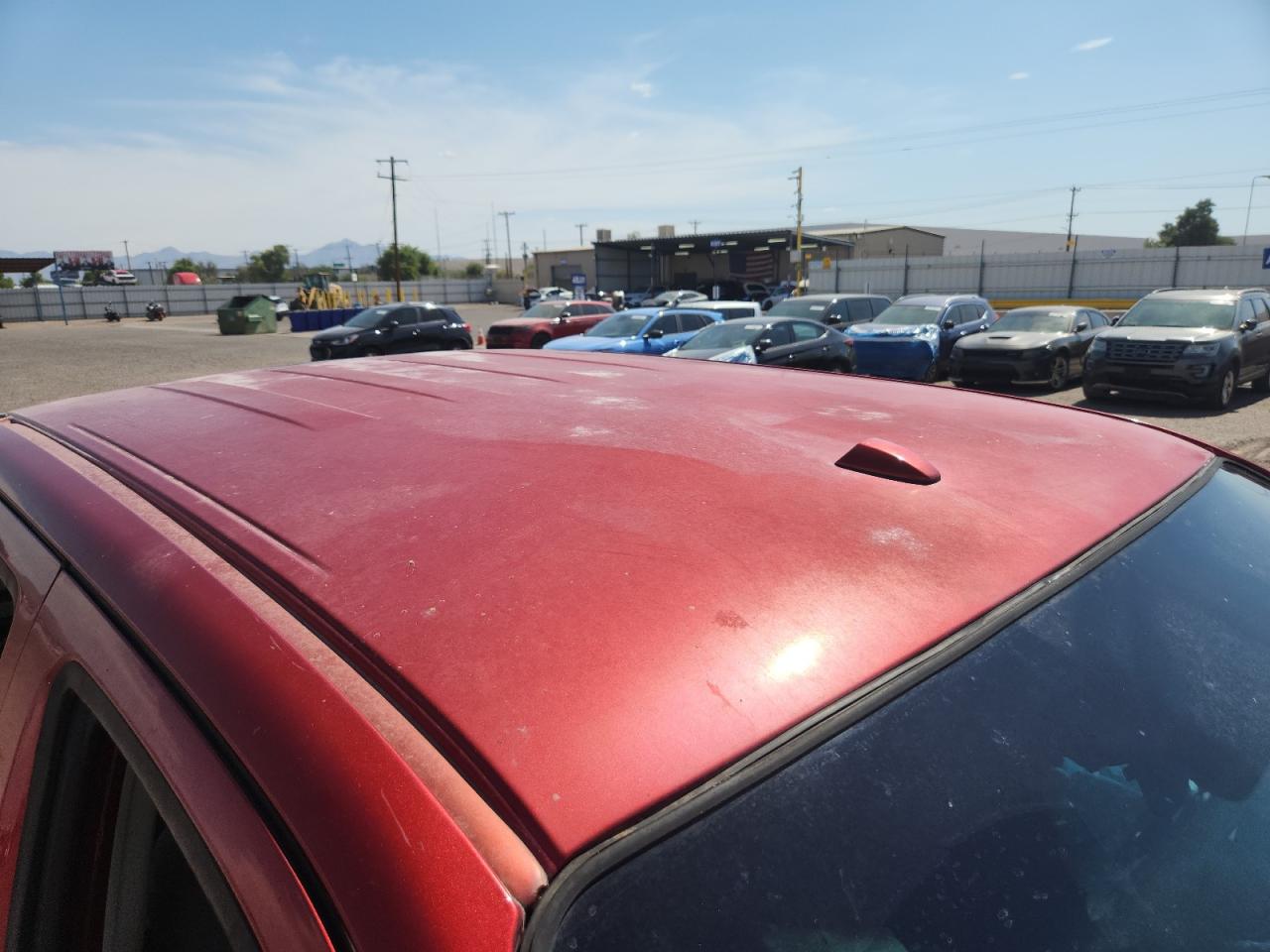2015 Nissan Frontier Sv Red vin: 1N6AD0ER8FN722468 Damage: Roof, Oxidized, > 12 Inches