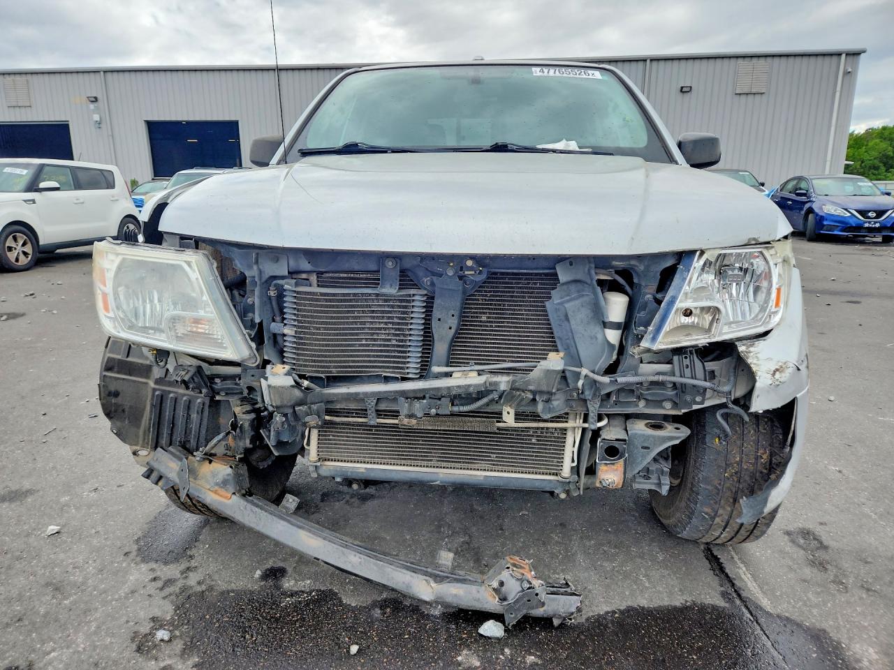 2016 Nissan Frontier Sv Silver vin: 1N6AD0ER8GN734301