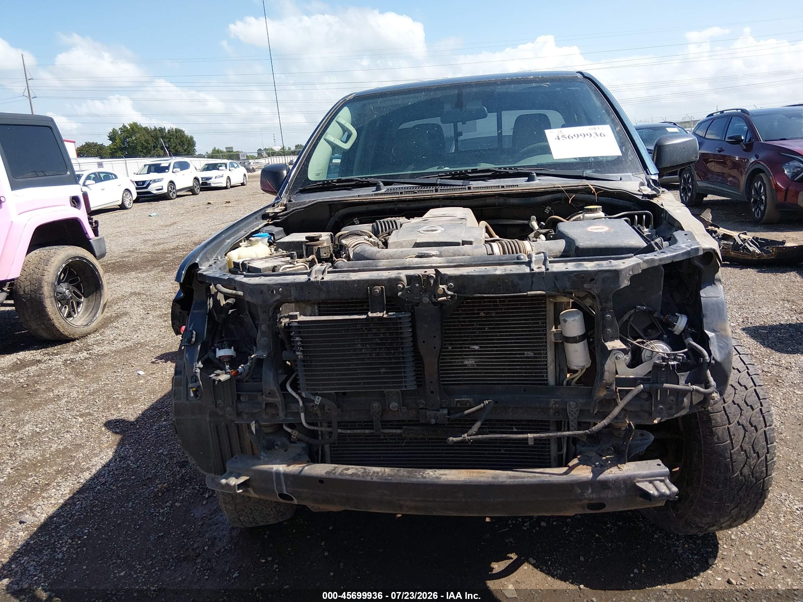 2019 Nissan Frontier Sv Blue vin: 1N6AD0ER8KN707480