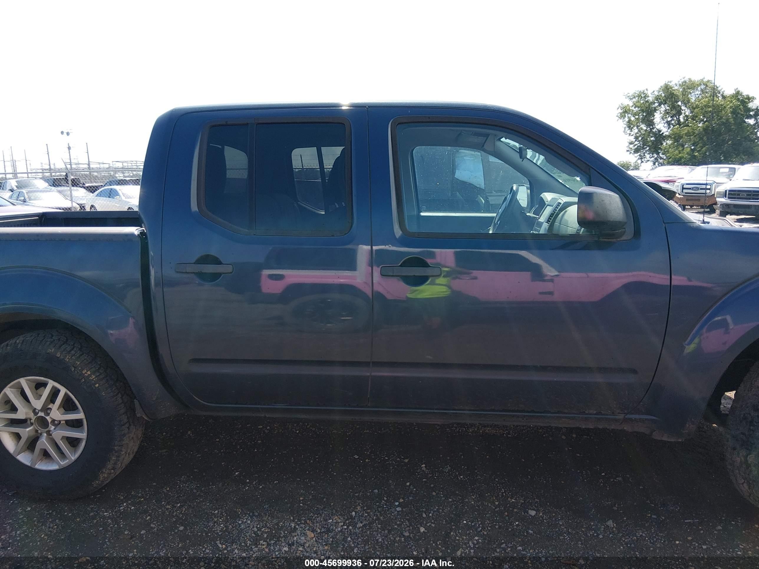 2019 Nissan Frontier Sv Blue vin: 1N6AD0ER8KN707480
