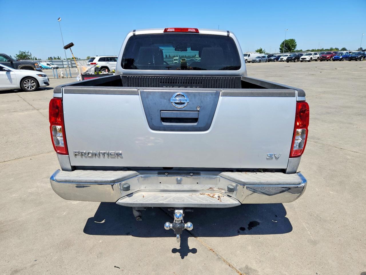 2011 Nissan Frontier S Silver vin: 1N6AD0ER9BC402534