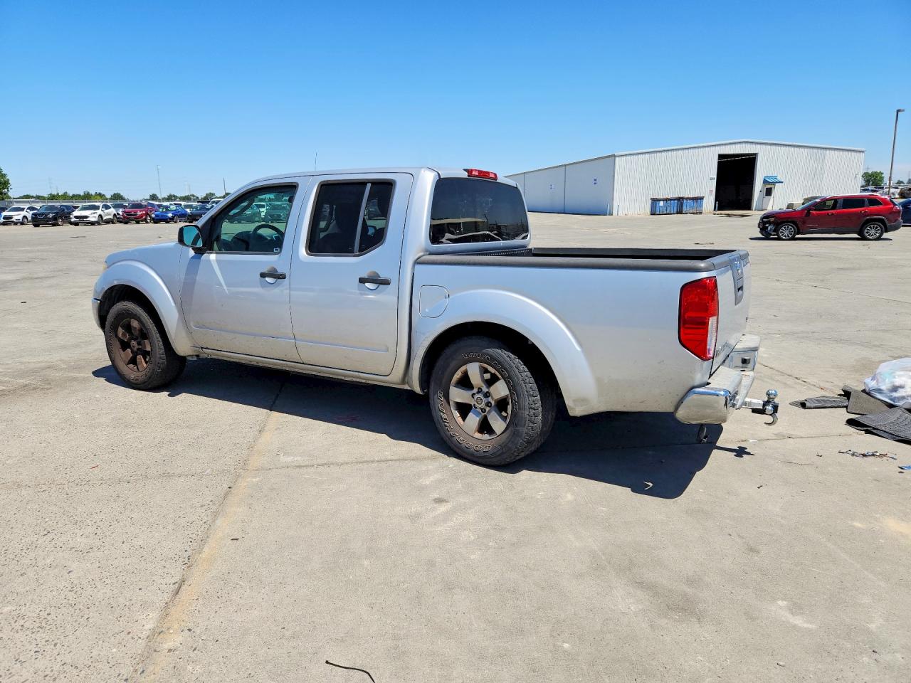 2011 Nissan Frontier S Silver vin: 1N6AD0ER9BC402534