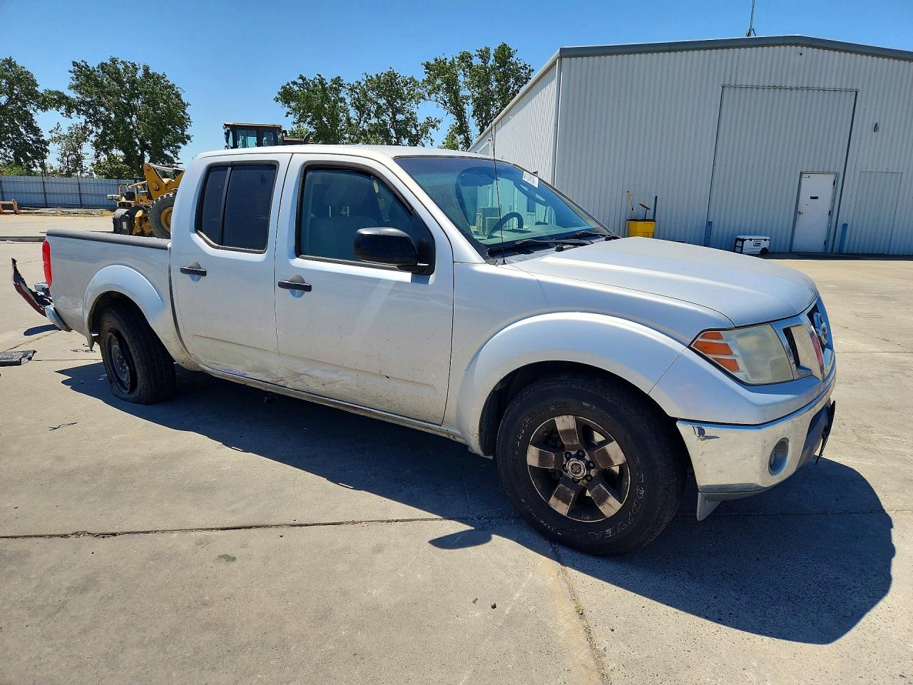 2011 Nissan Frontier S Silver vin: 1N6AD0ER9BC402534