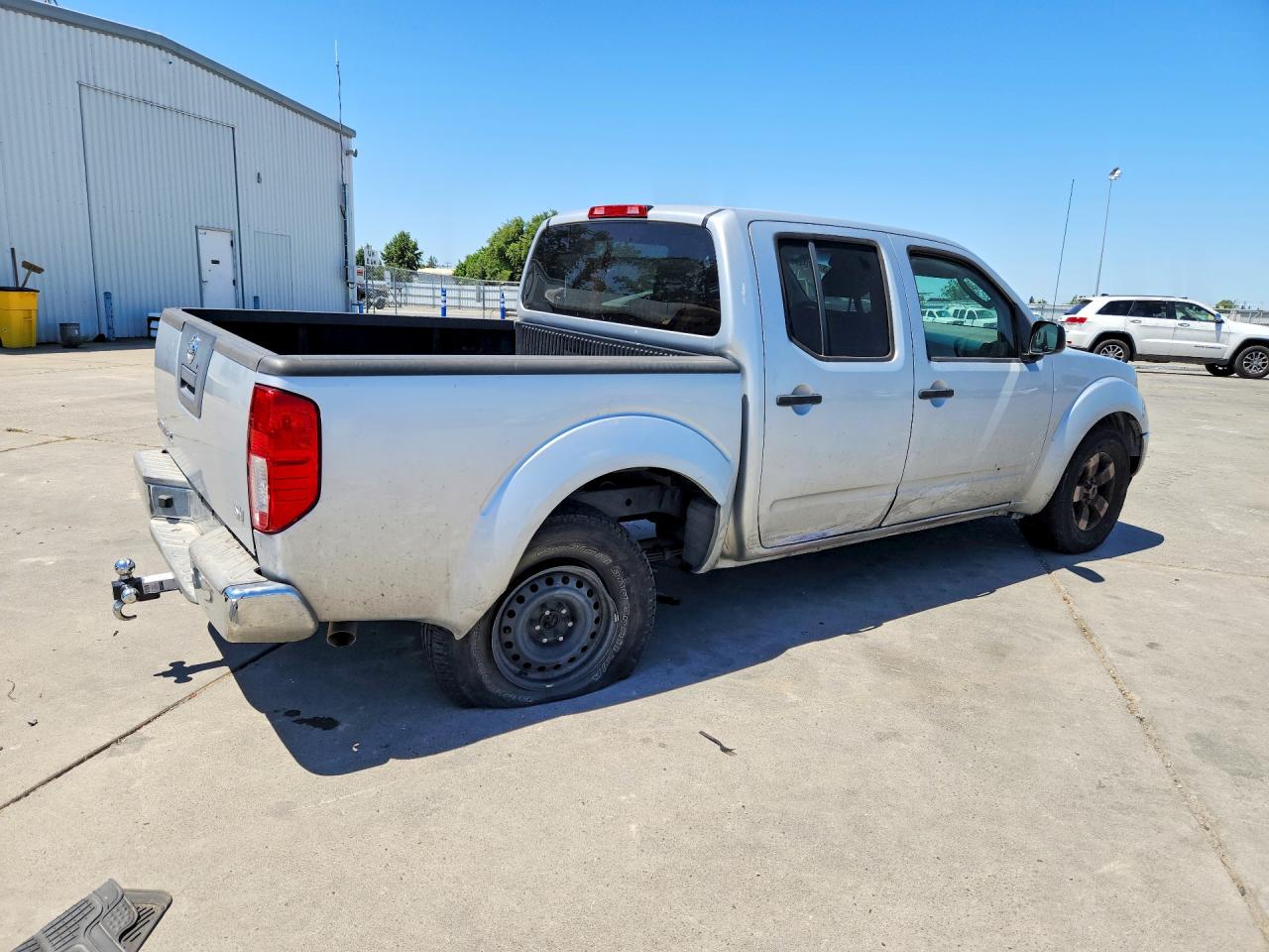 2011 Nissan Frontier S Silver vin: 1N6AD0ER9BC402534