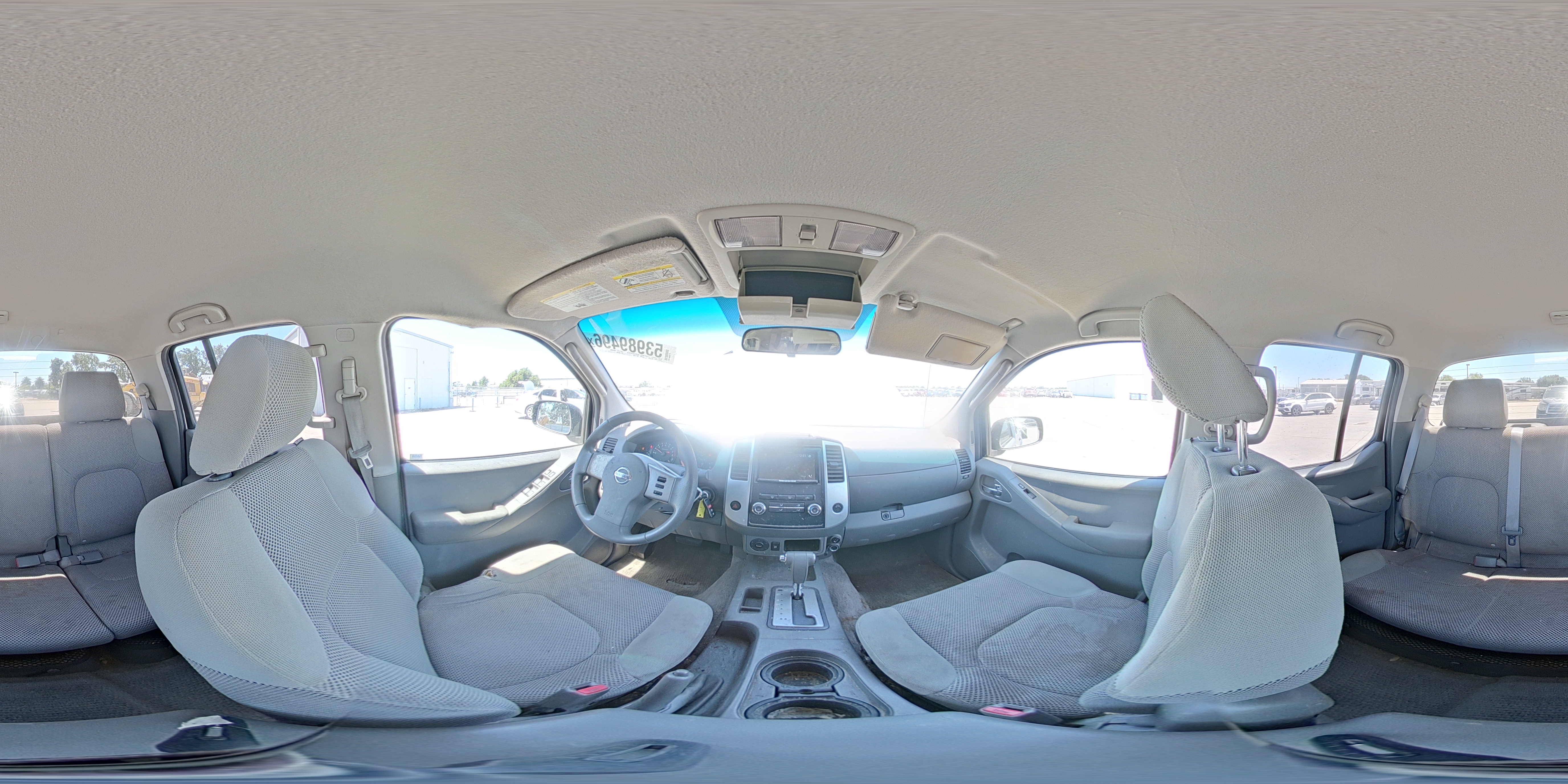 2011 Nissan Frontier S Silver vin: 1N6AD0ER9BC402534