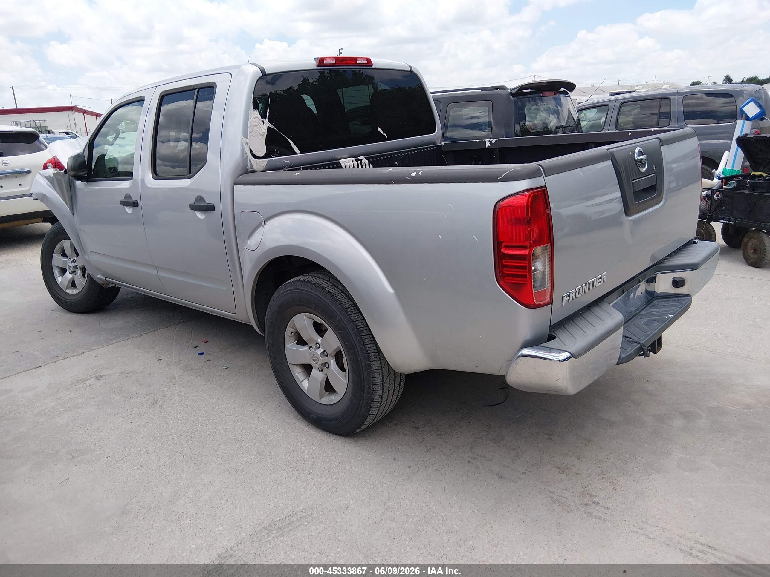 2012 Nissan Frontier Sv Silver vin: 1N6AD0ER9CC415110