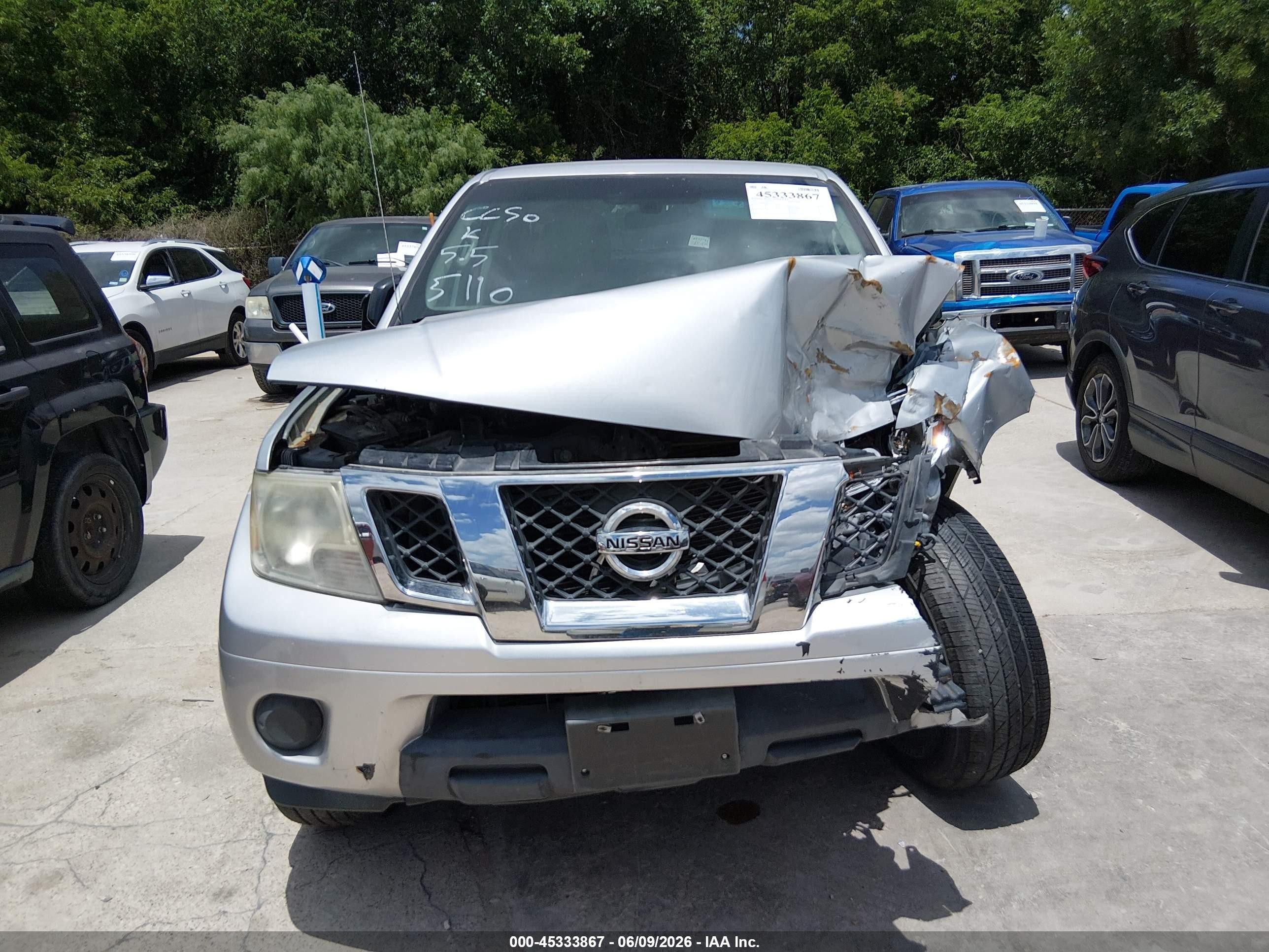 2012 Nissan Frontier Sv Silver vin: 1N6AD0ER9CC415110