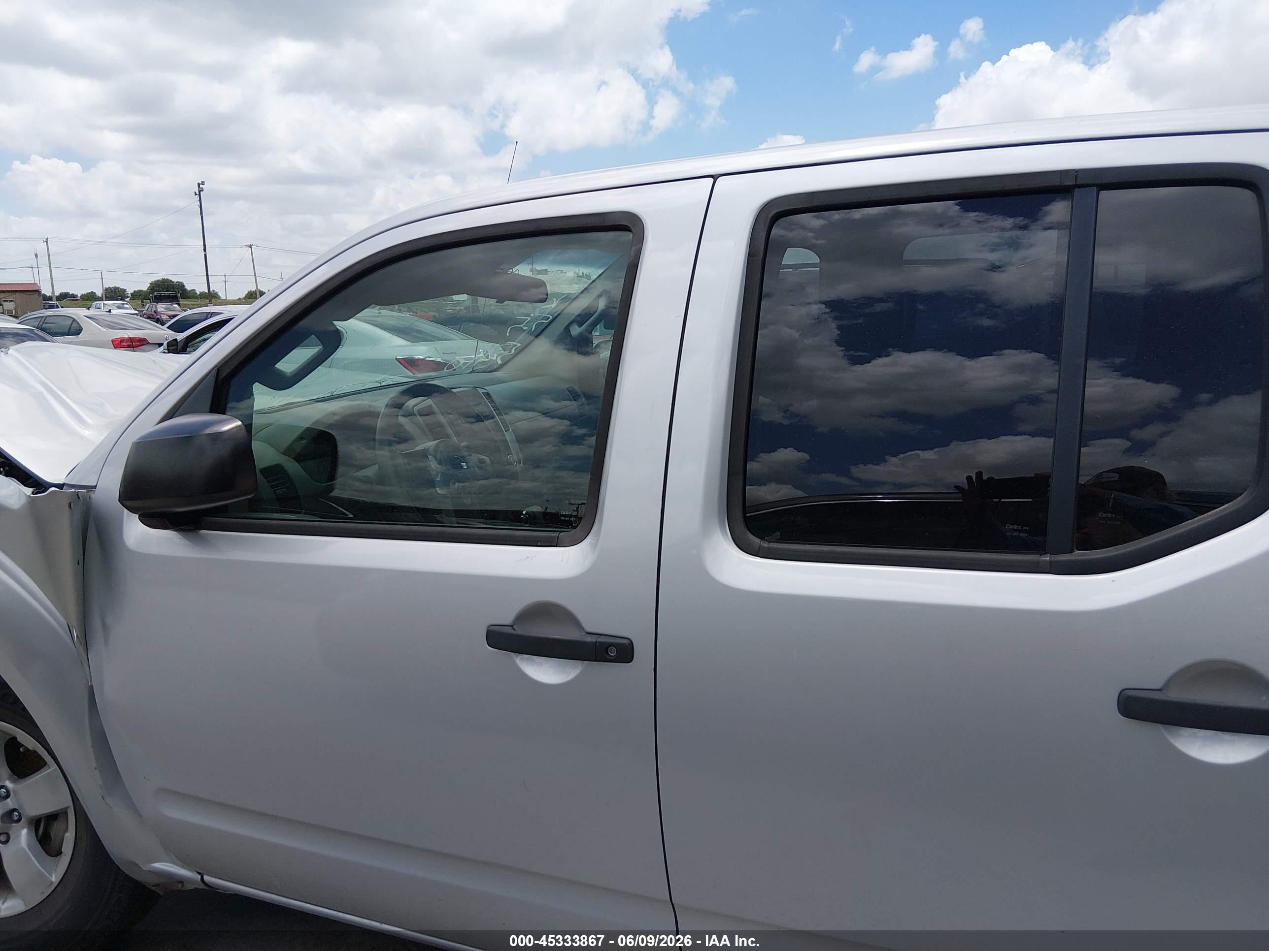 2012 Nissan Frontier Sv Silver vin: 1N6AD0ER9CC415110