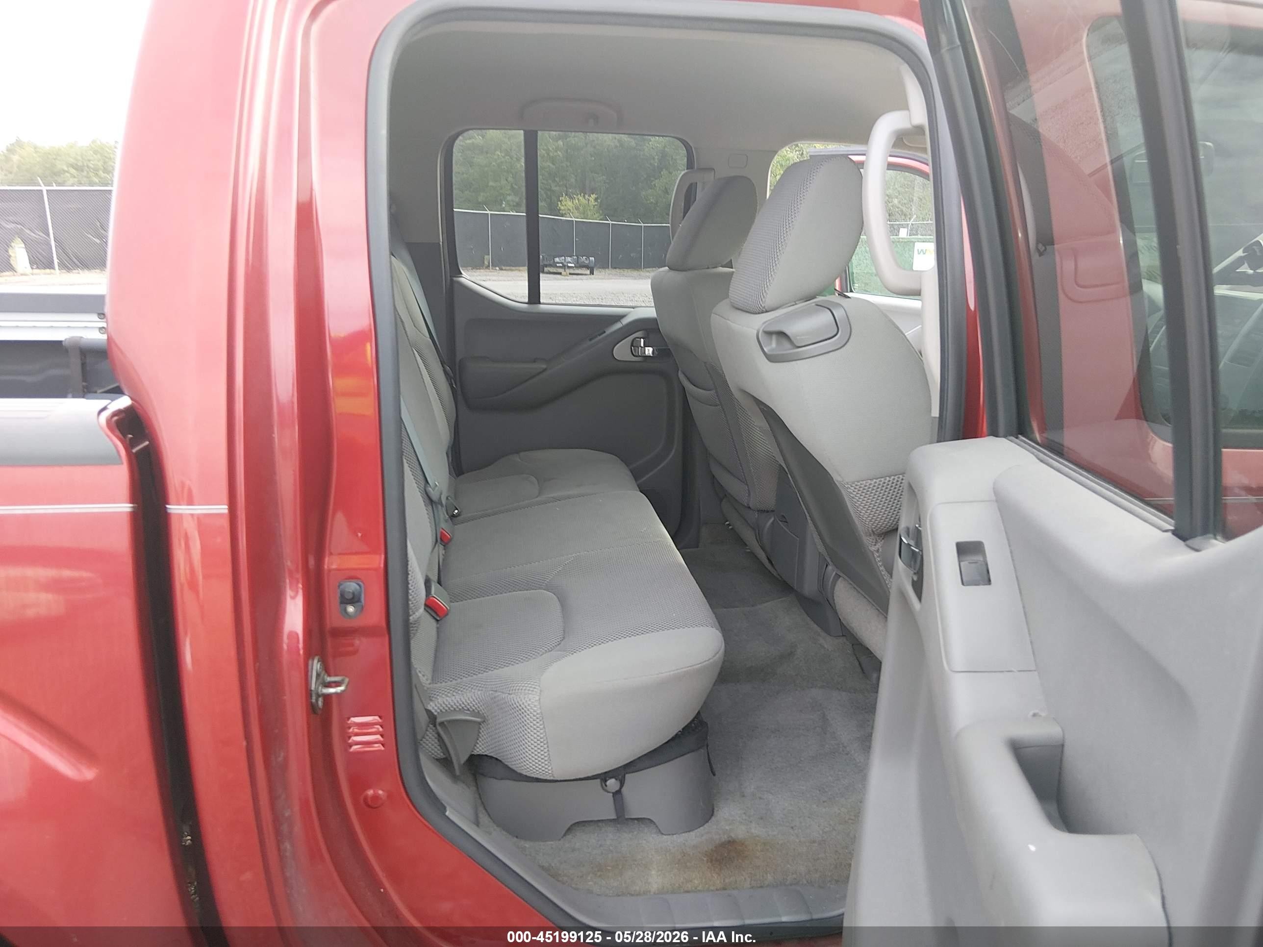 2012 Nissan Frontier Sv Red vin: 1N6AD0ER9CC447880