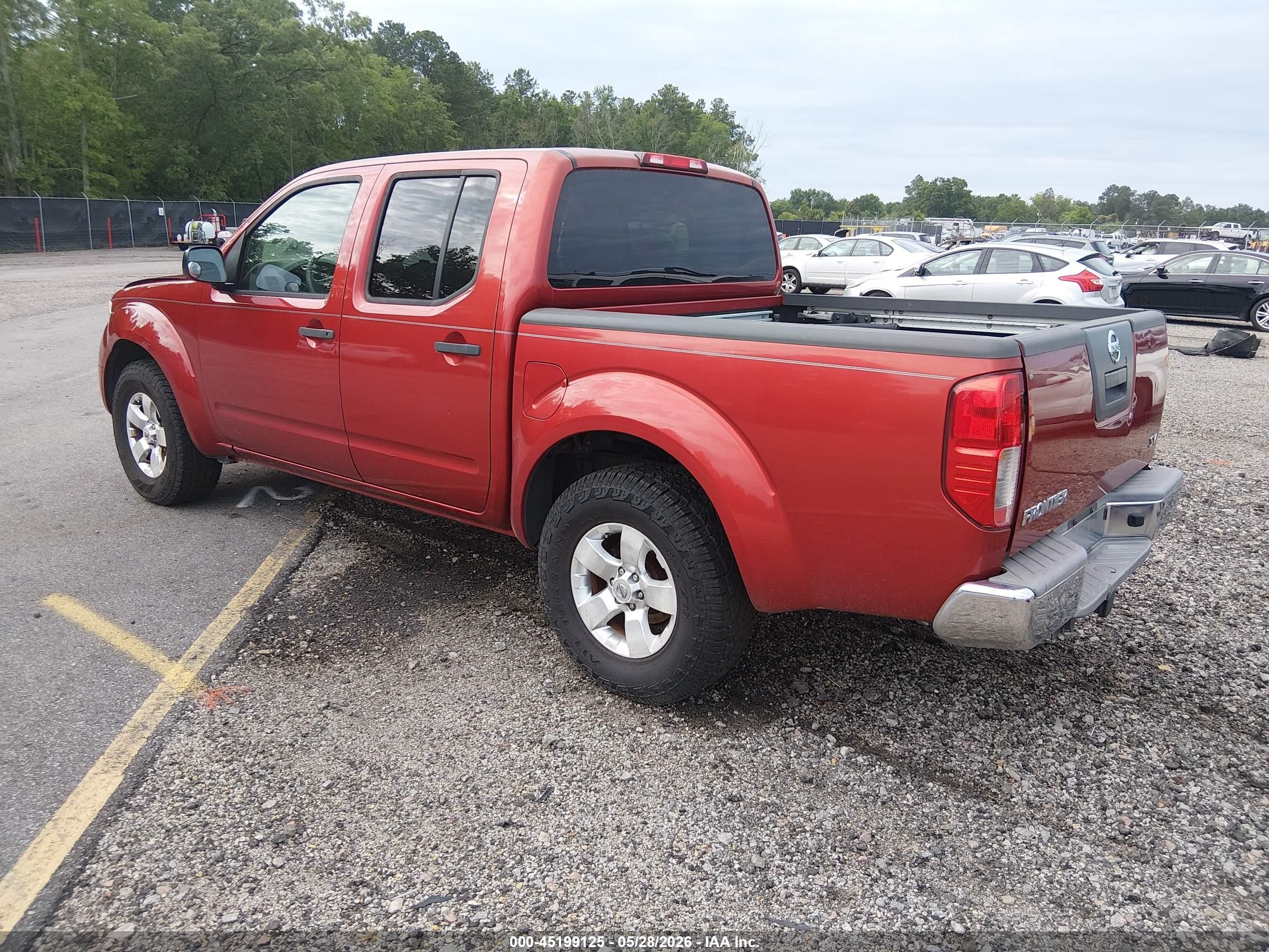 2012 Nissan Frontier Sv Red vin: 1N6AD0ER9CC447880