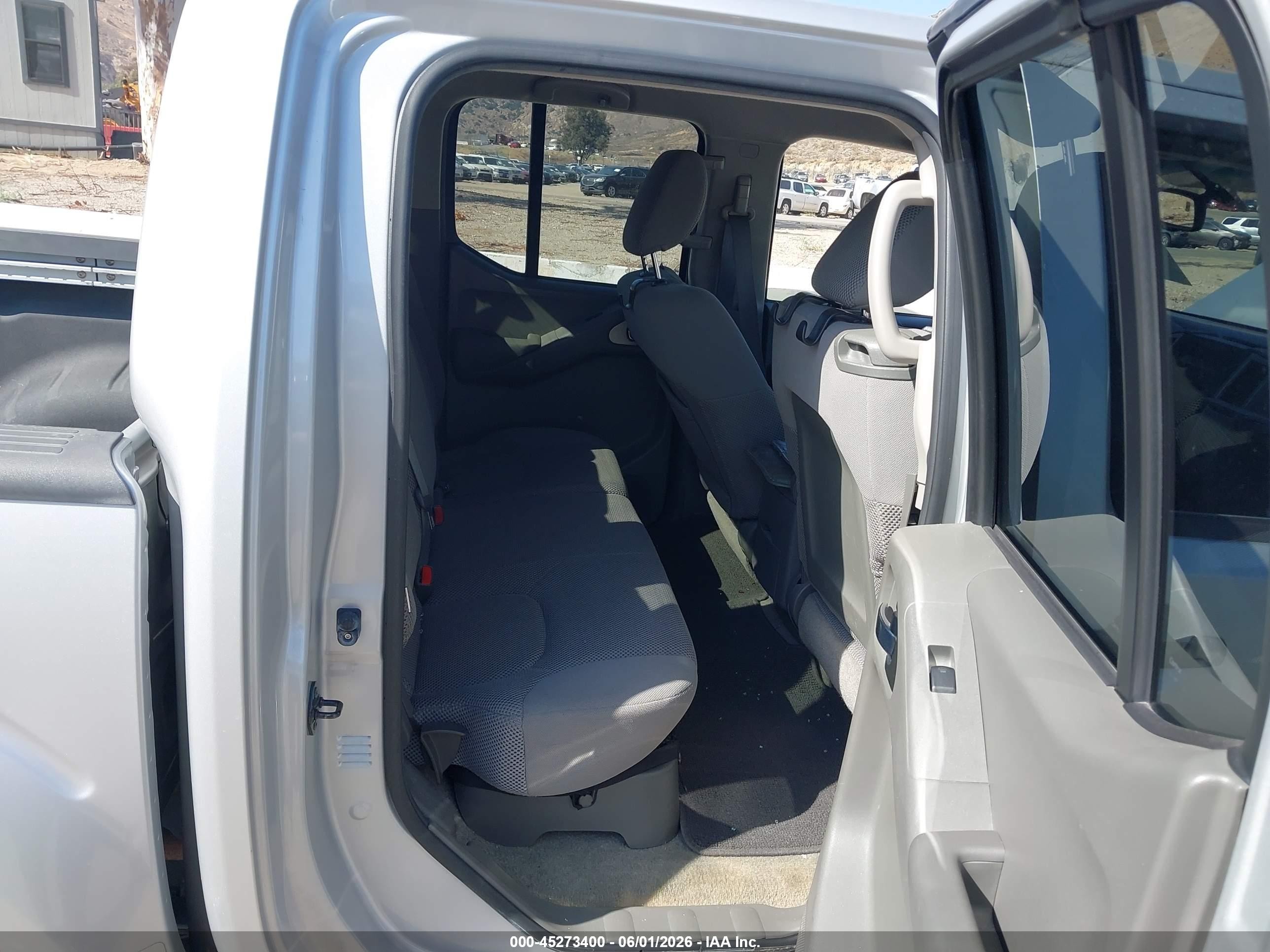 2012 Nissan Frontier Sv Silver vin: 1N6AD0ER9CC471161