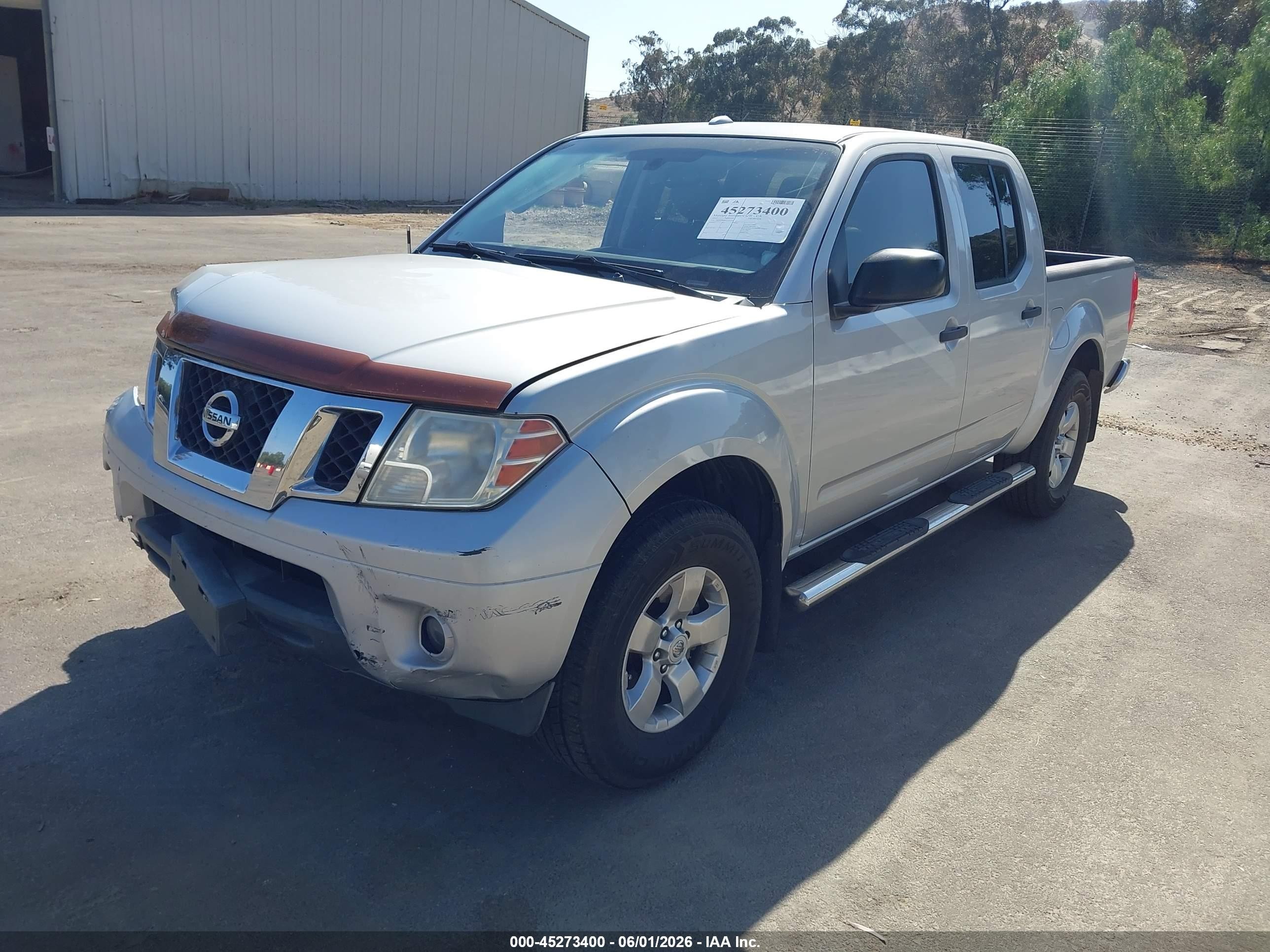 2012 Nissan Frontier Sv Silver vin: 1N6AD0ER9CC471161