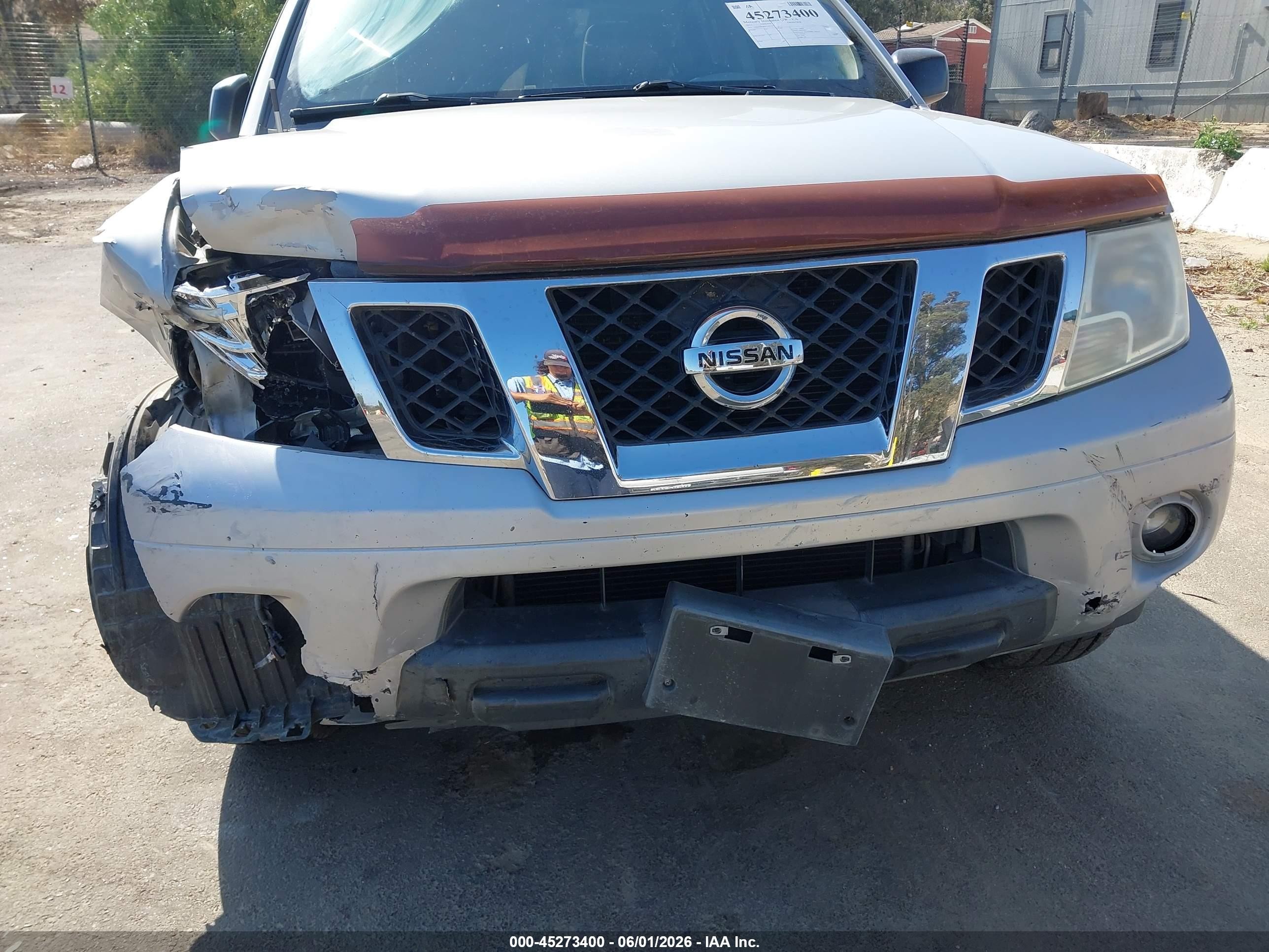 2012 Nissan Frontier Sv Silver vin: 1N6AD0ER9CC471161