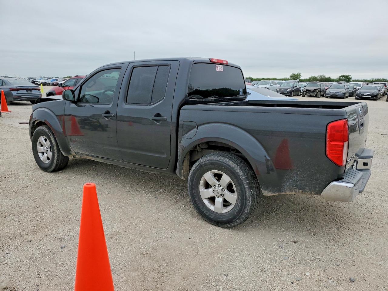 2012 Nissan Frontier S Black vin: 1N6AD0ER9CC479907