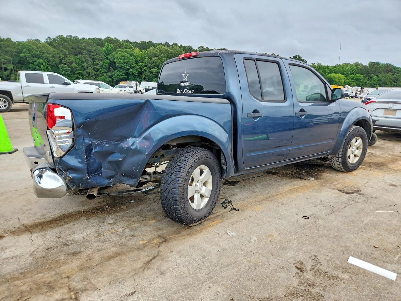 2013 Nissan Frontier S Blue vin: 1N6AD0ER9DN737185