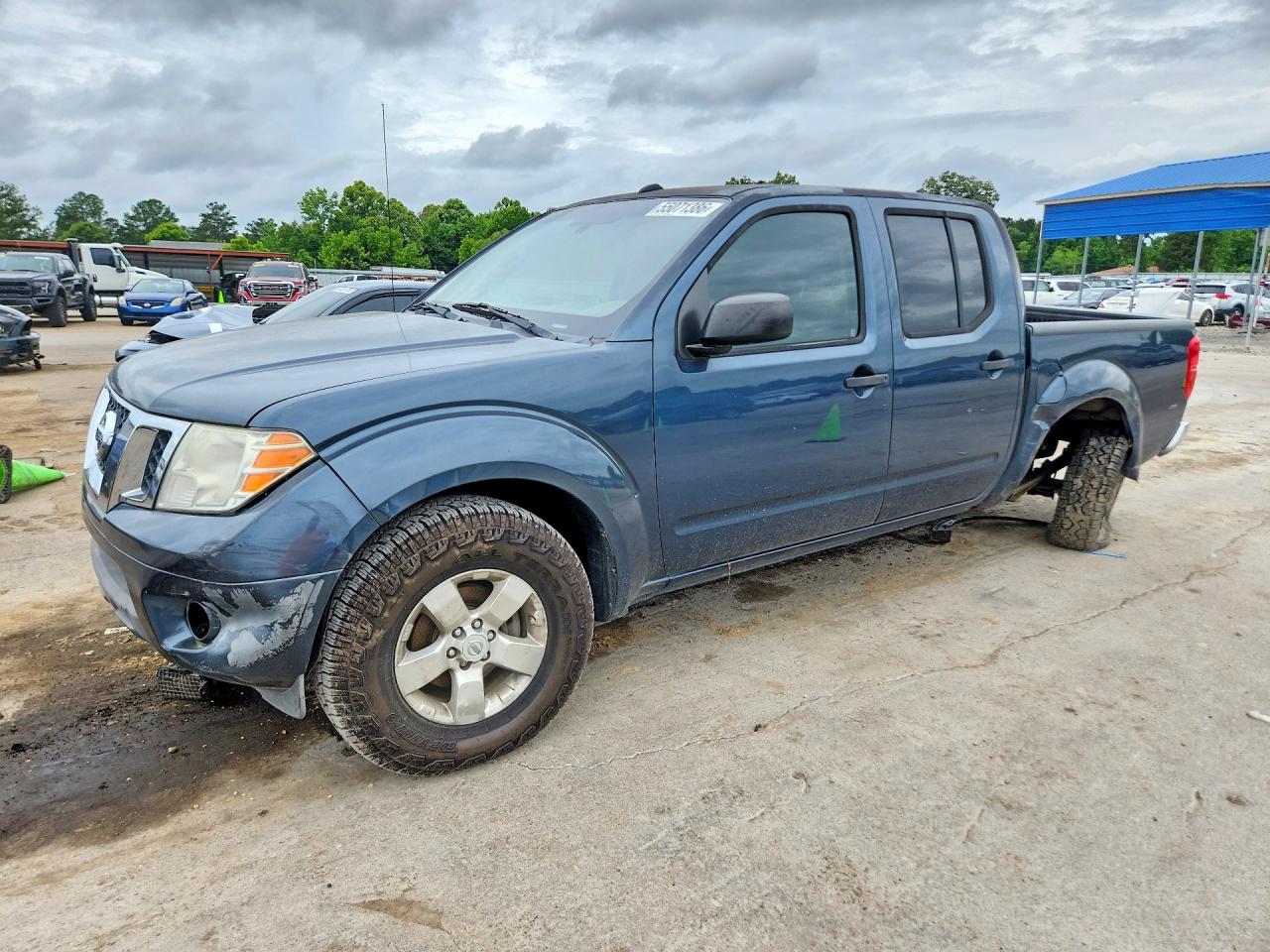 2013 Nissan Frontier S Blue vin: 1N6AD0ER9DN737185