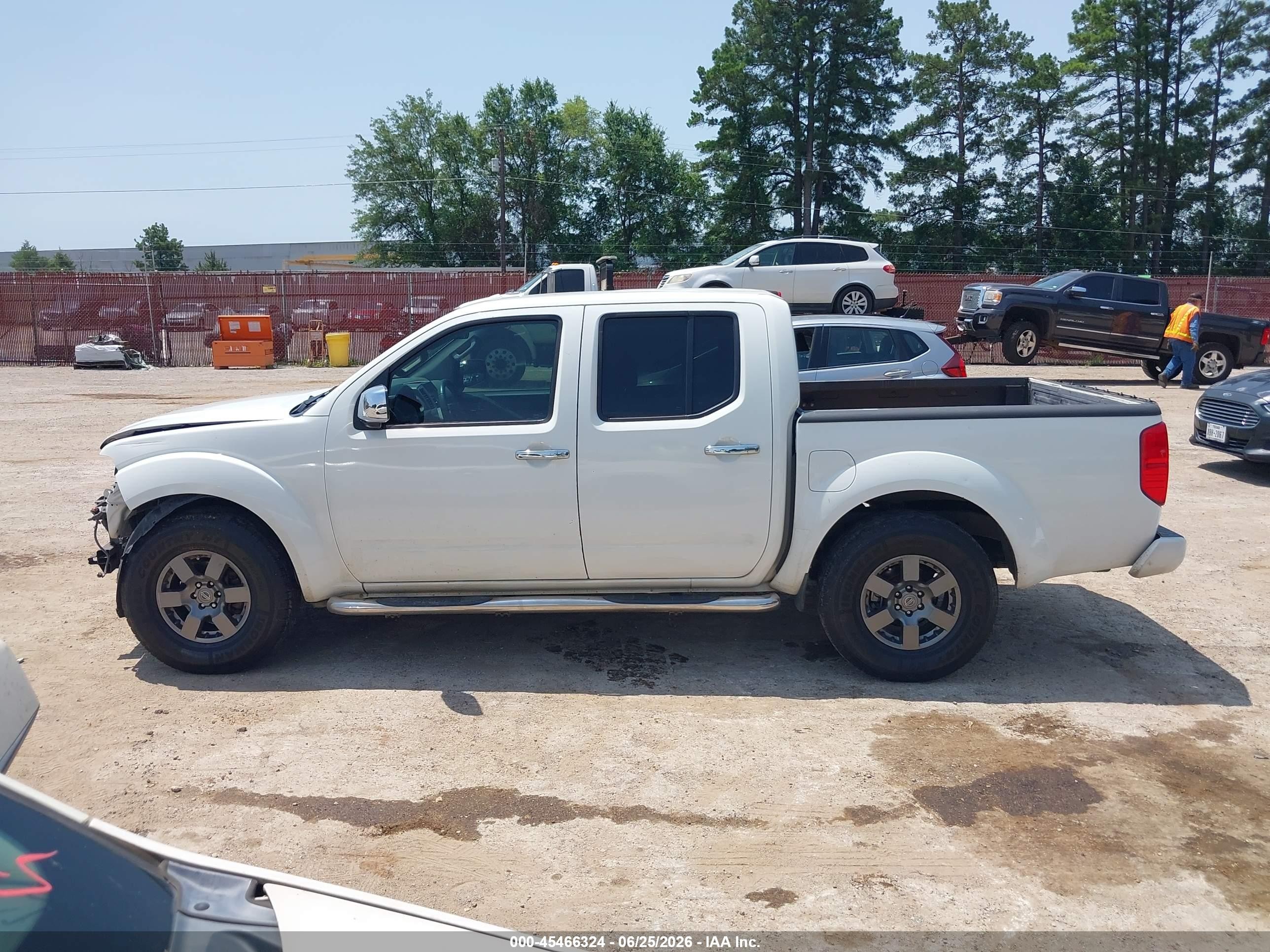 2013 Nissan Frontier Desert Runner Белый vin: 1N6AD0ER9DN744802