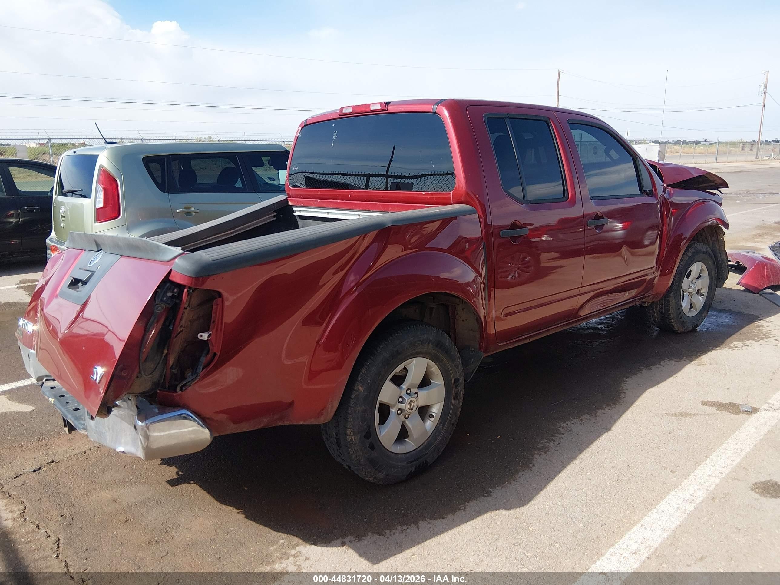 2013 Nissan Frontier Sv Red vin: 1N6AD0ER9DN748171
