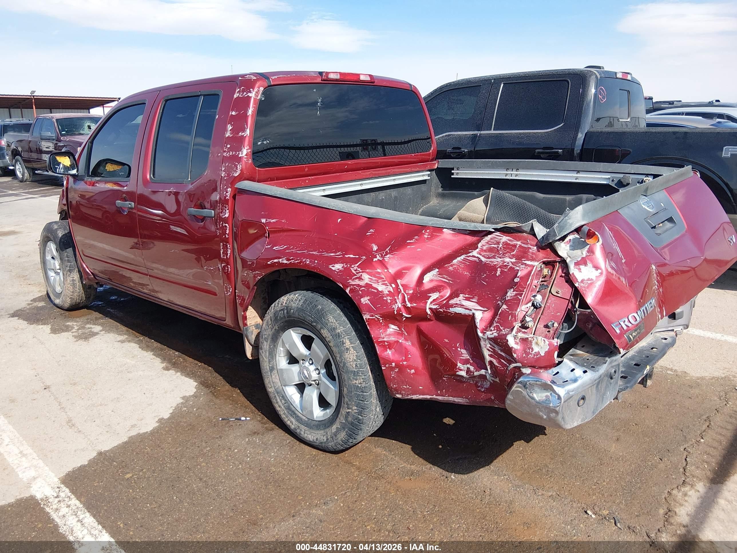 2013 Nissan Frontier Sv Red vin: 1N6AD0ER9DN748171