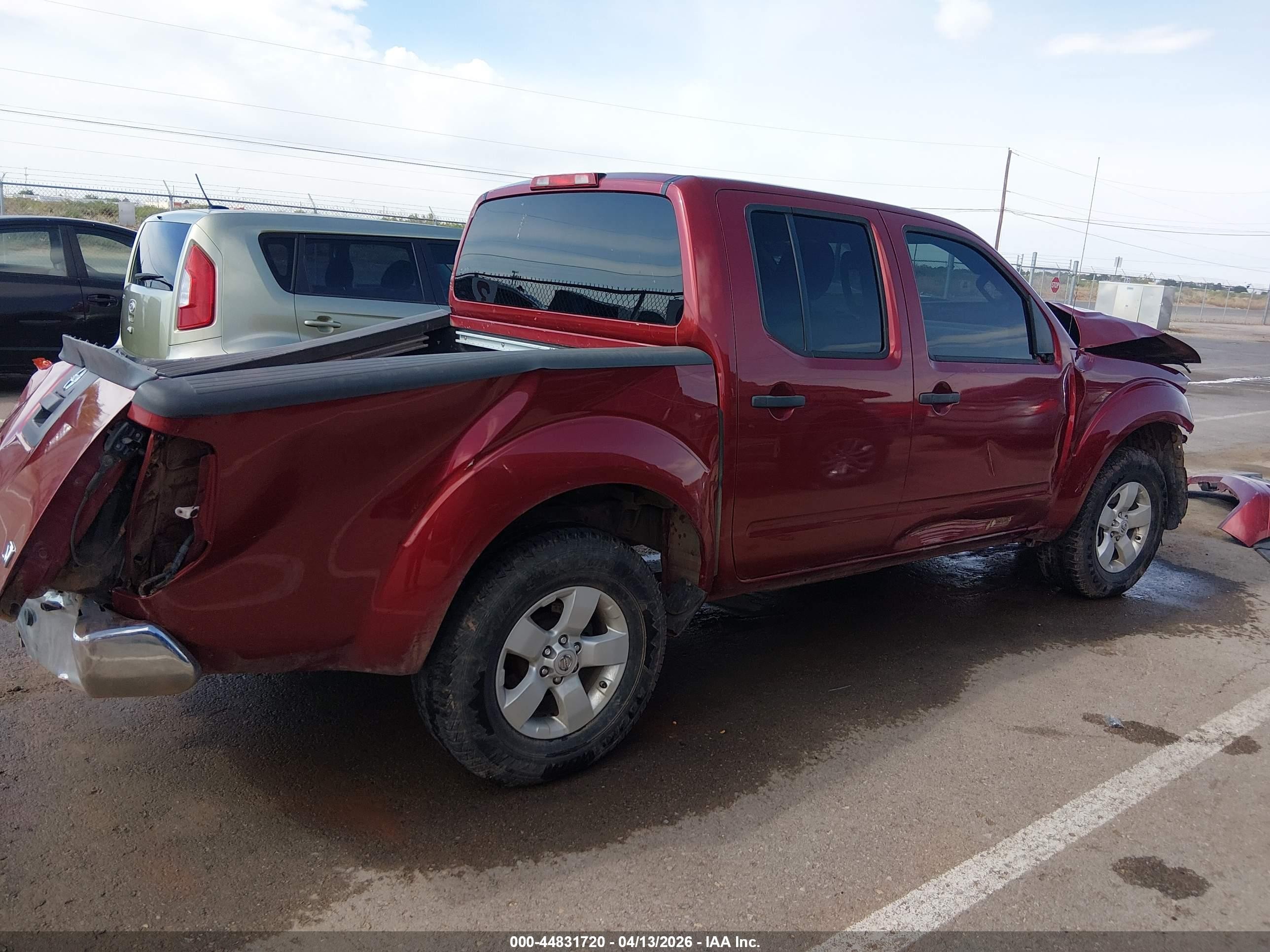 2013 Nissan Frontier Sv Red vin: 1N6AD0ER9DN748171