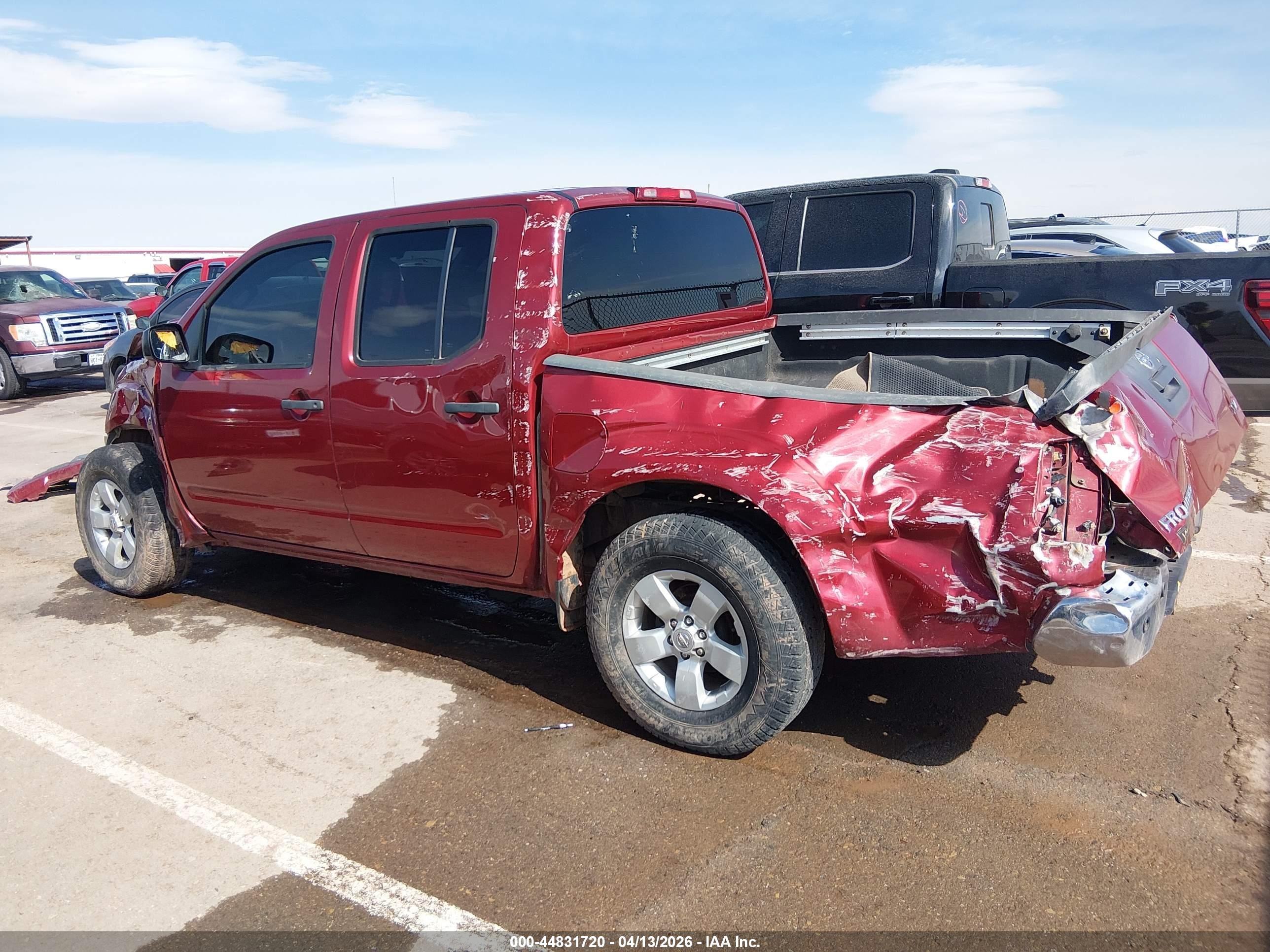 2013 Nissan Frontier Sv Red vin: 1N6AD0ER9DN748171