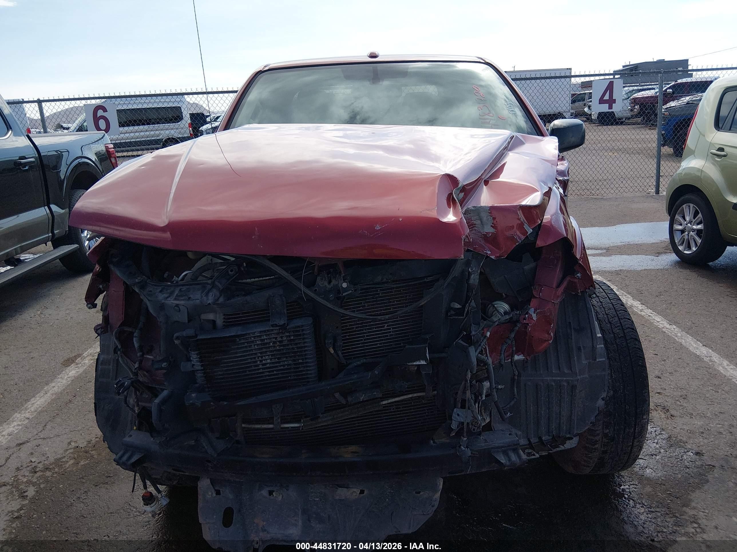 2013 Nissan Frontier Sv Red vin: 1N6AD0ER9DN748171