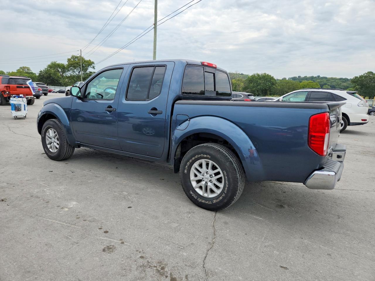 2014 Nissan Frontier Sv Blue vin: 1N6AD0ER9EN738290