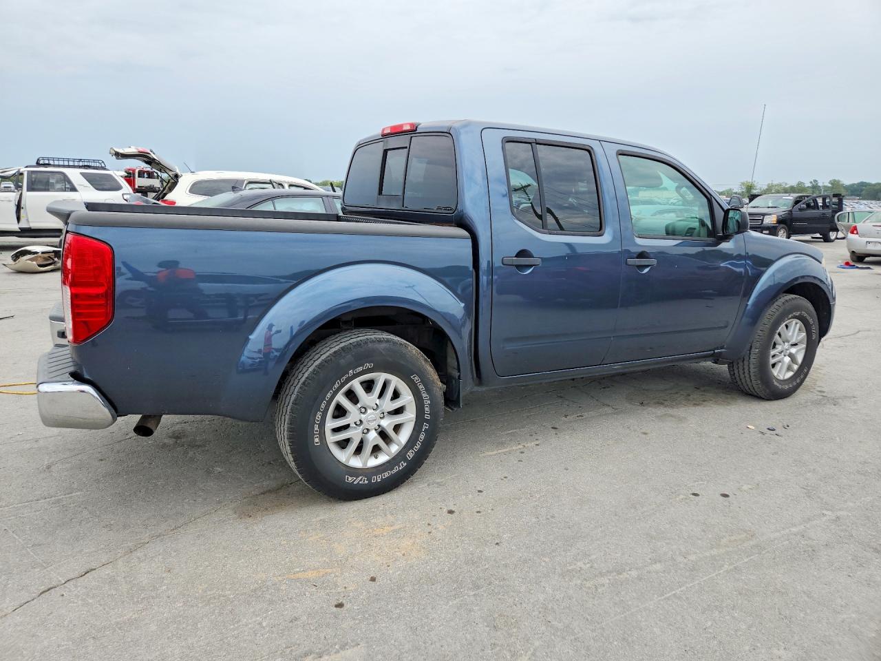 2014 Nissan Frontier Sv Blue vin: 1N6AD0ER9EN738290