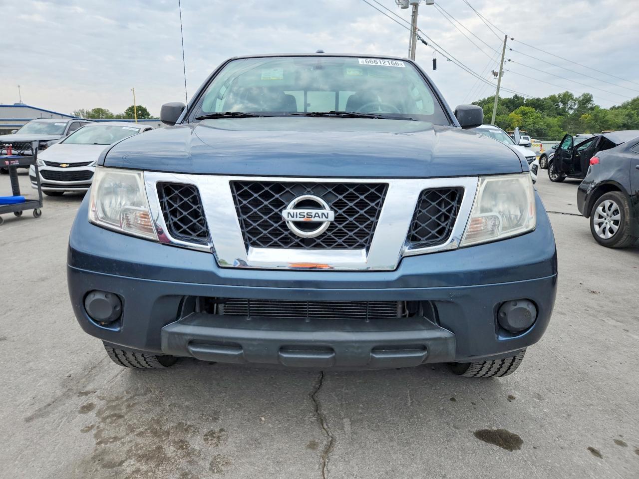 2014 Nissan Frontier Sv Blue vin: 1N6AD0ER9EN738290