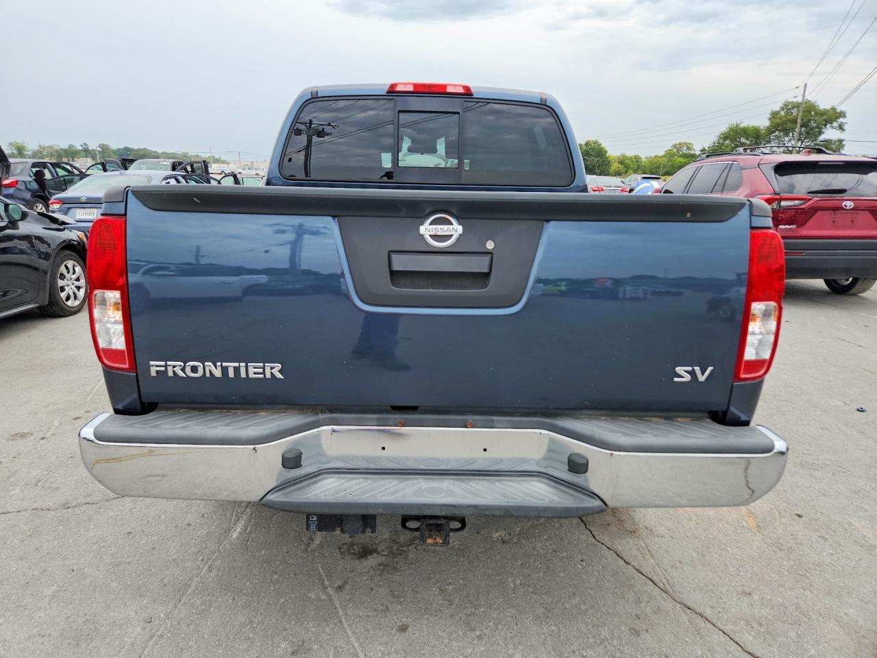 2014 Nissan Frontier Sv Blue vin: 1N6AD0ER9EN738290