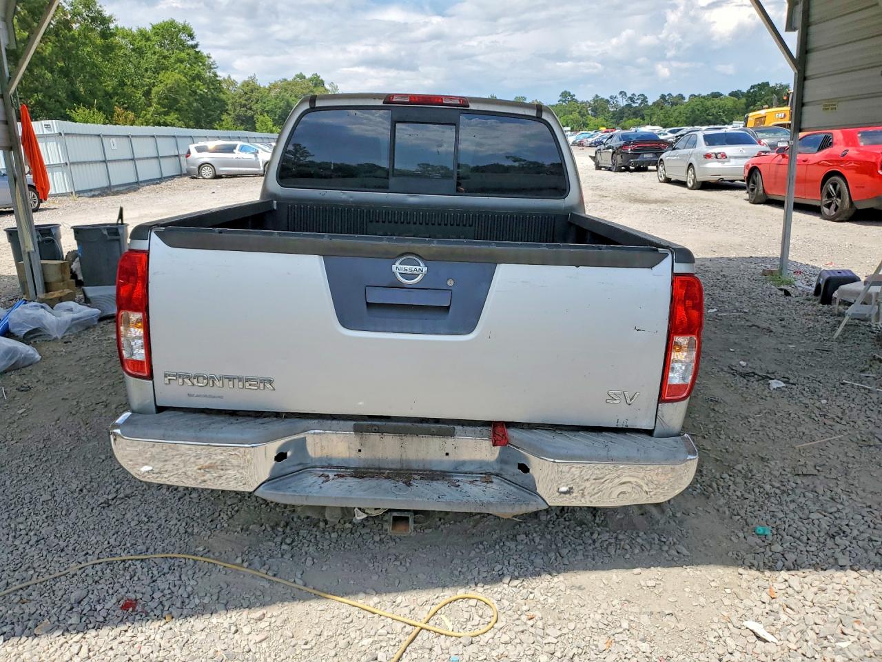 2015 Nissan Frontier Sv Silver vin: 1N6AD0ER9FN719644