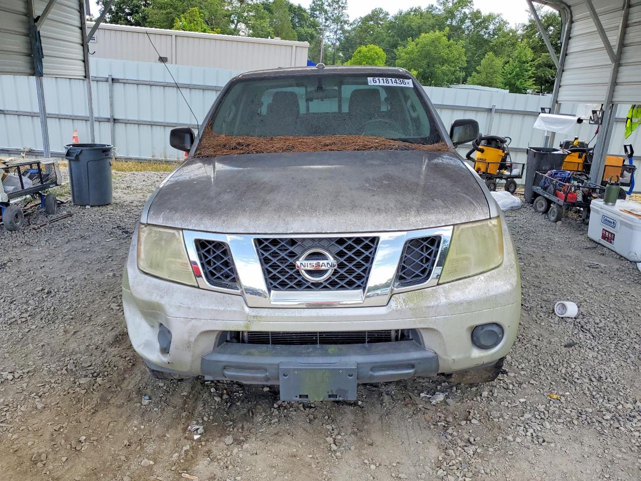 2015 Nissan Frontier Sv Silver vin: 1N6AD0ER9FN719644