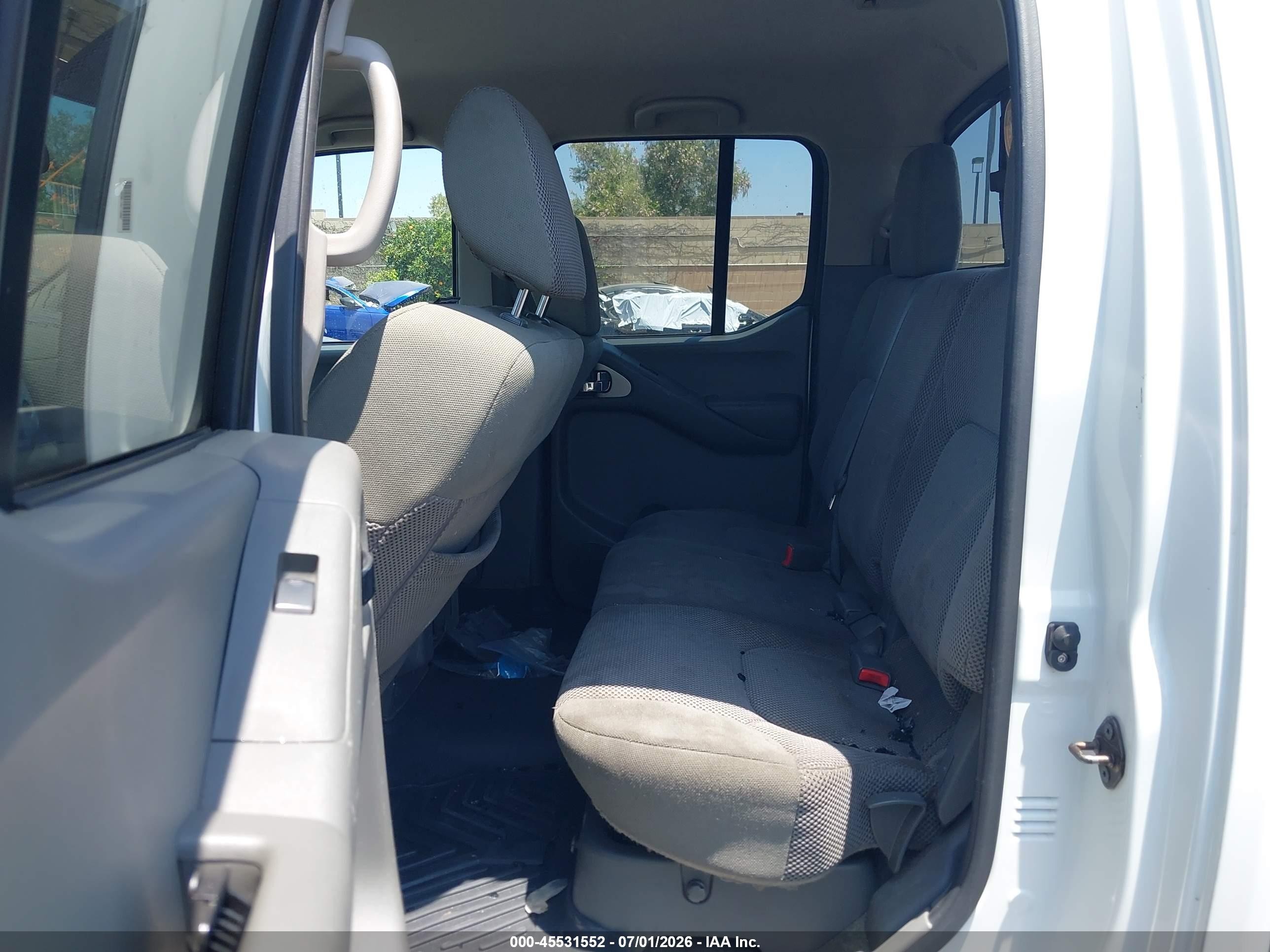 2015 Nissan Frontier Sv Белый vin: 1N6AD0ER9FN728523