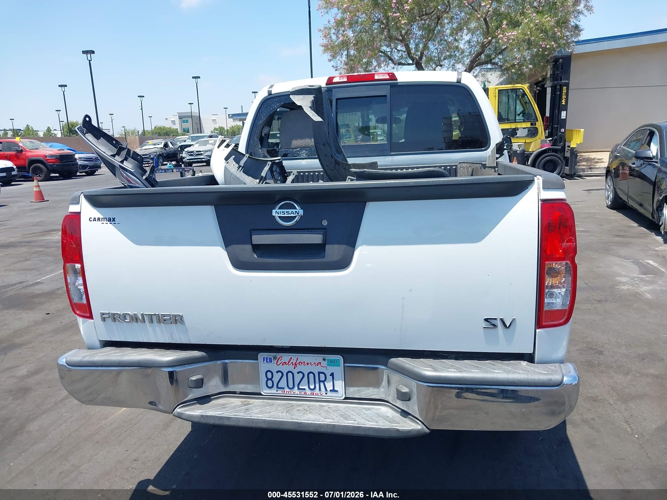 2015 Nissan Frontier Sv Белый vin: 1N6AD0ER9FN728523
