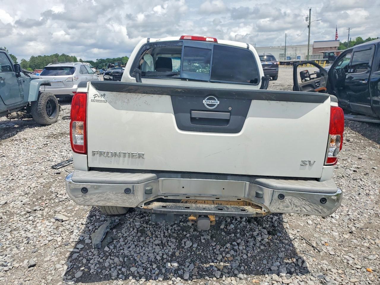 2015 Nissan Frontier S Белый vin: 1N6AD0ER9FN729235