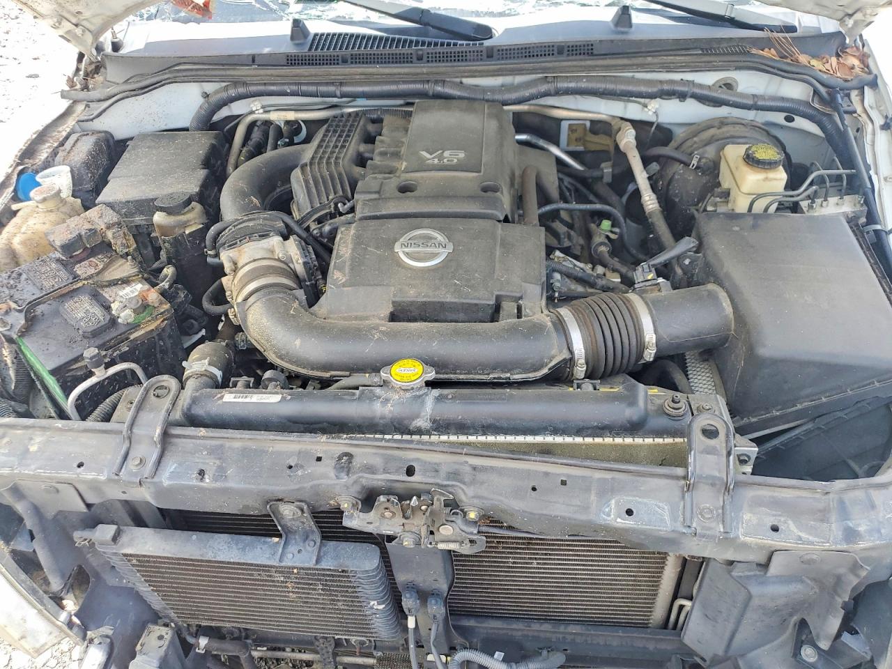 2015 Nissan Frontier S Белый vin: 1N6AD0ER9FN729235