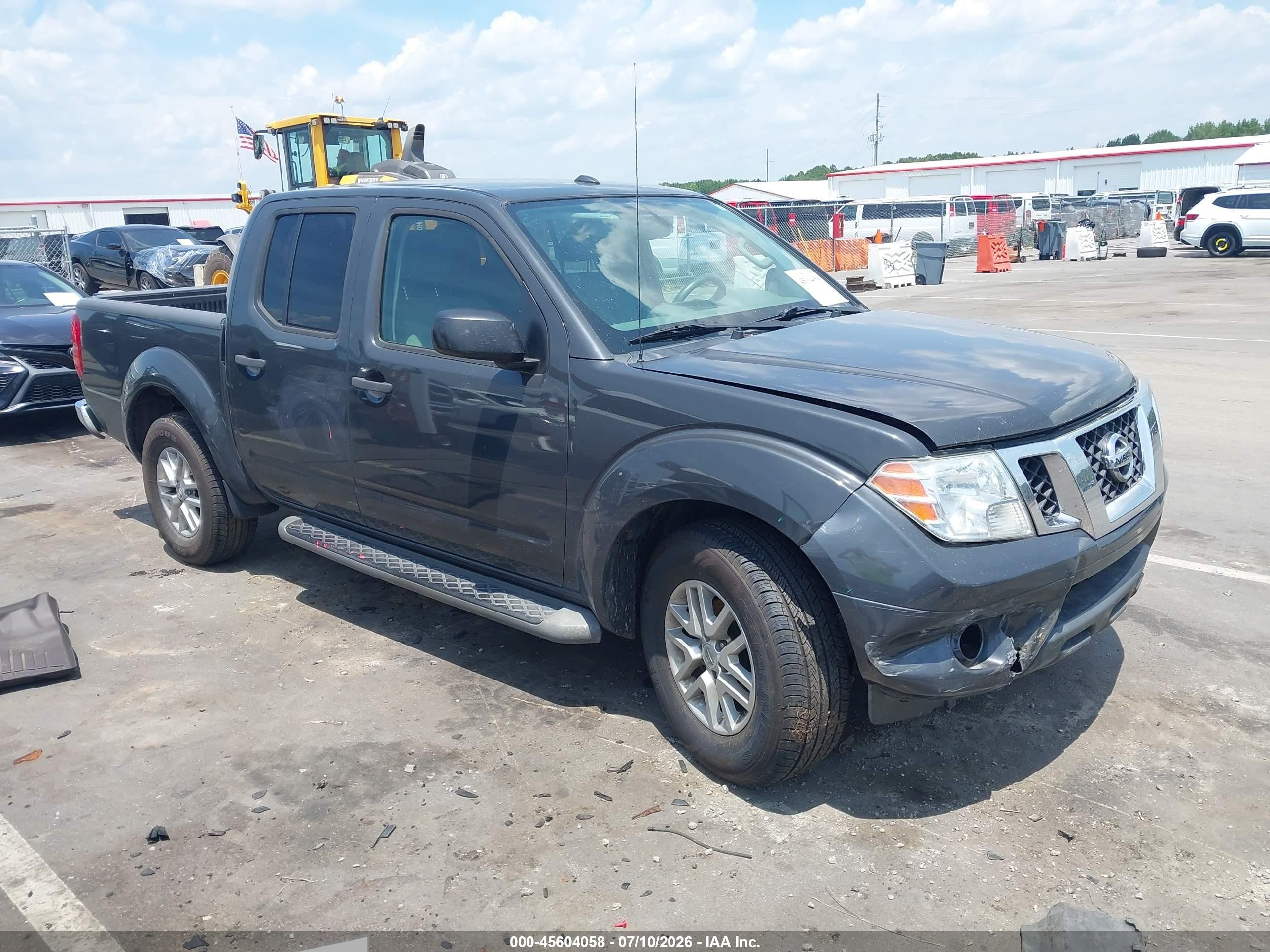 2015 Nissan Frontier Sv Gray vin: 1N6AD0ER9FN729378