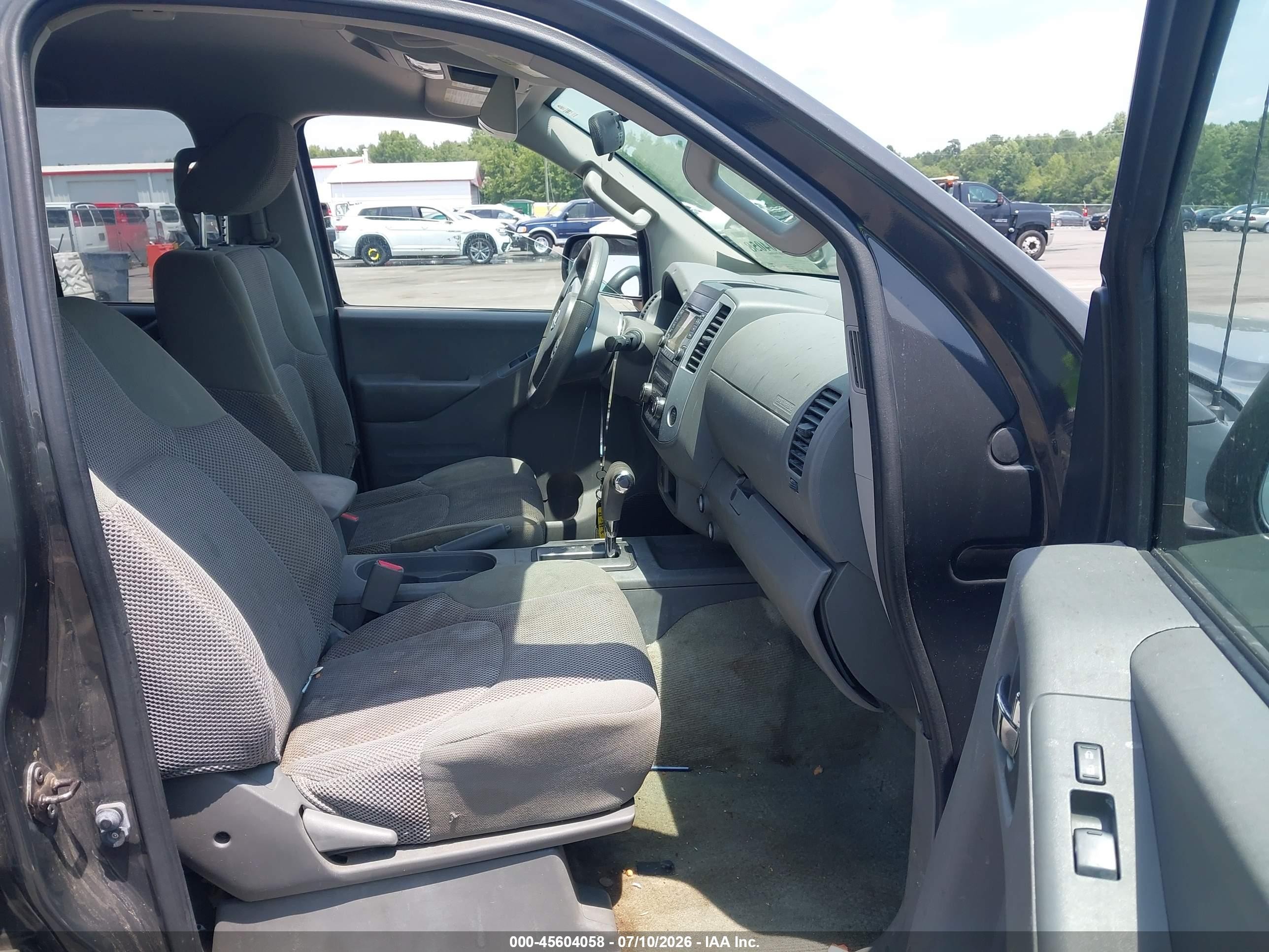 2015 Nissan Frontier Sv Gray vin: 1N6AD0ER9FN729378