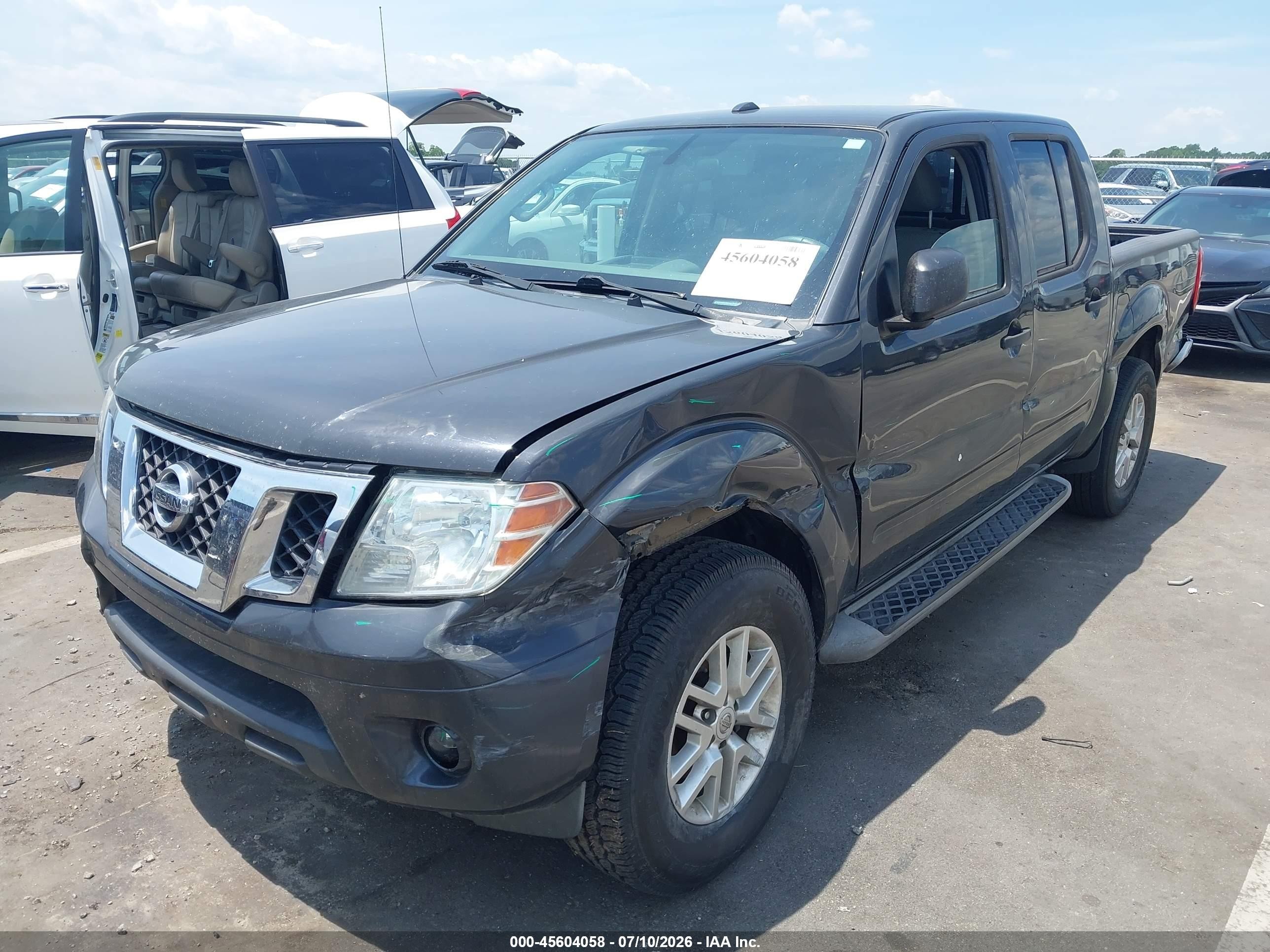 2015 Nissan Frontier Sv Gray vin: 1N6AD0ER9FN729378