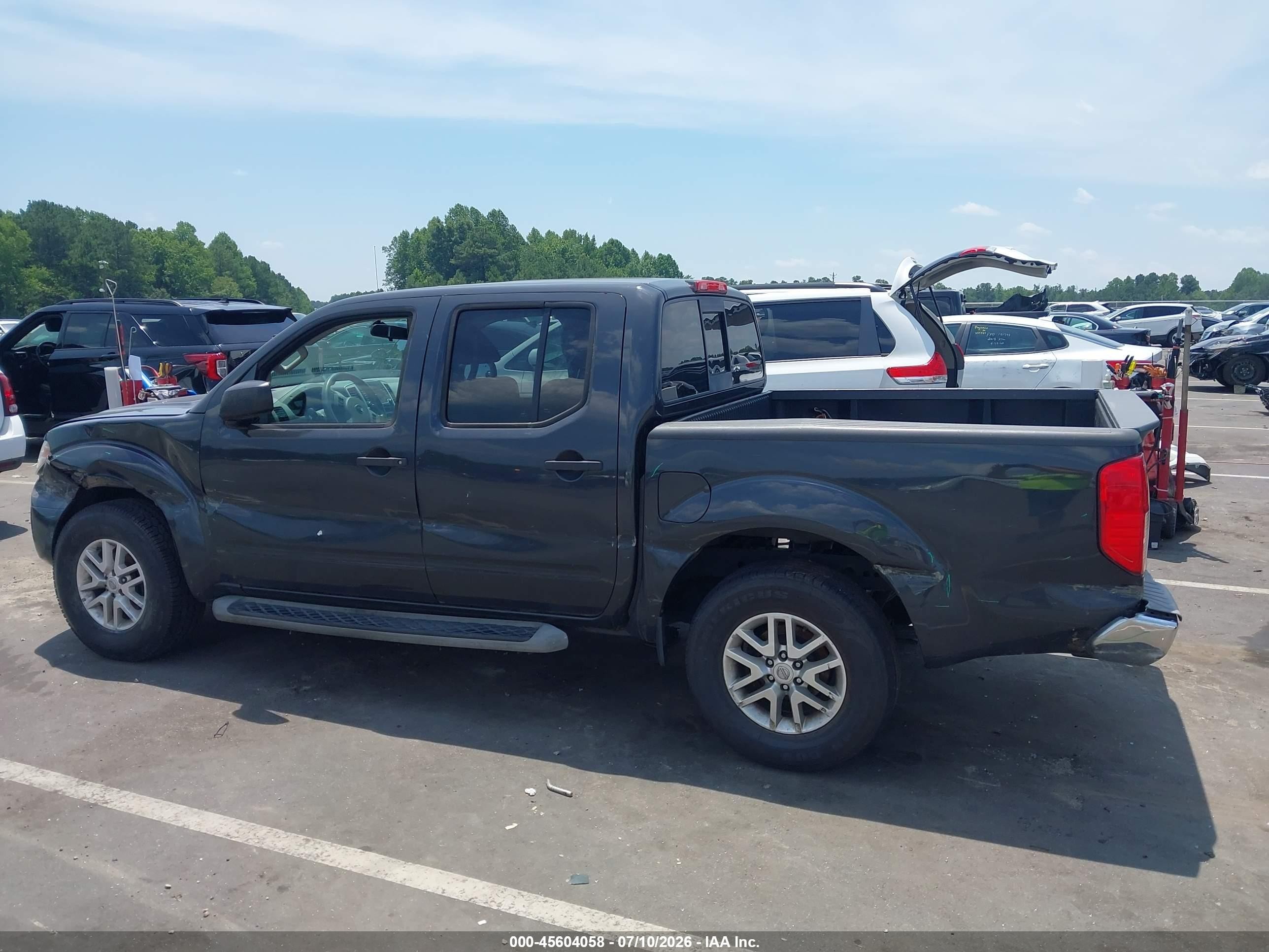 2015 Nissan Frontier Sv Gray vin: 1N6AD0ER9FN729378