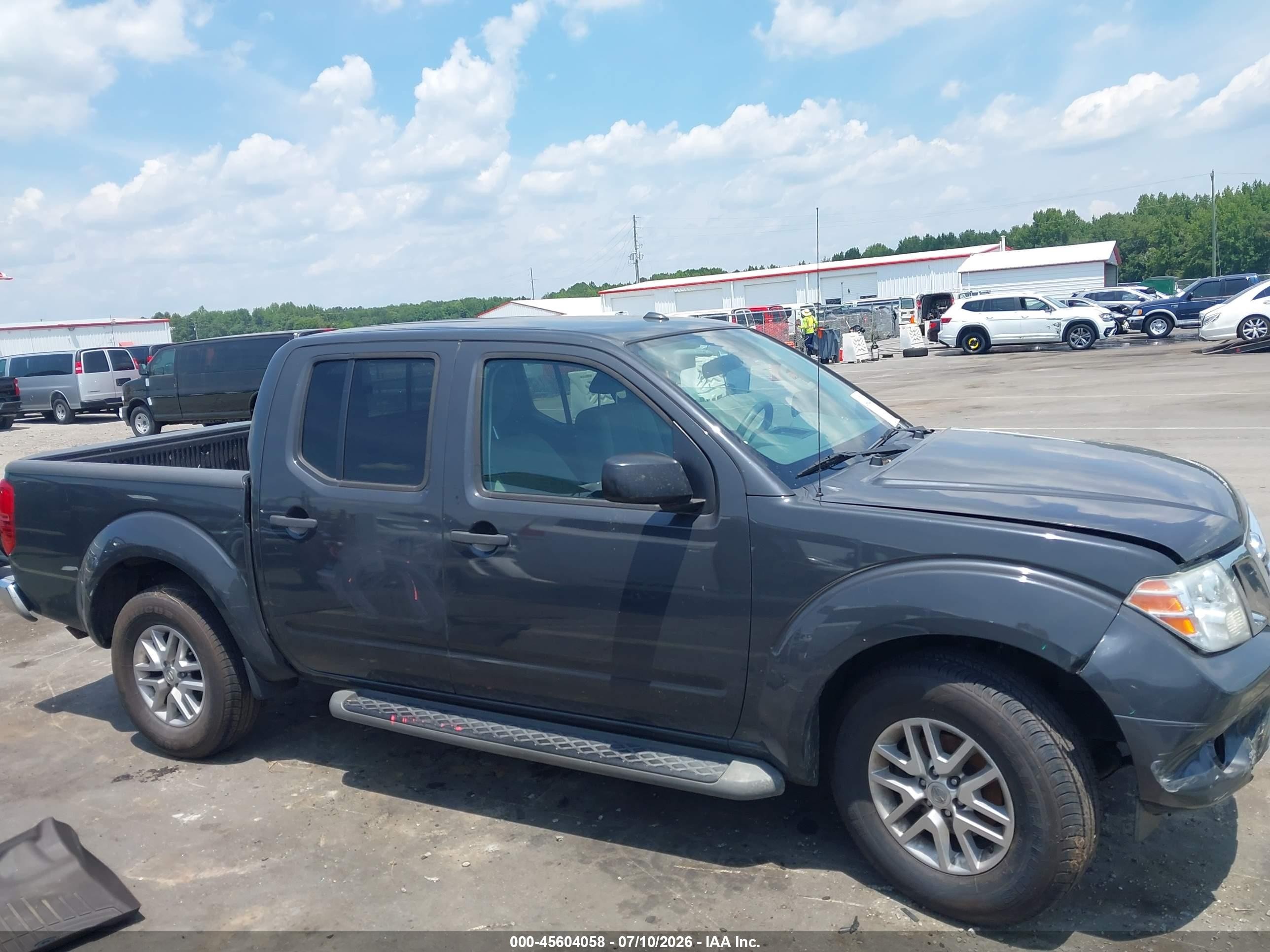 2015 Nissan Frontier Sv Gray vin: 1N6AD0ER9FN729378