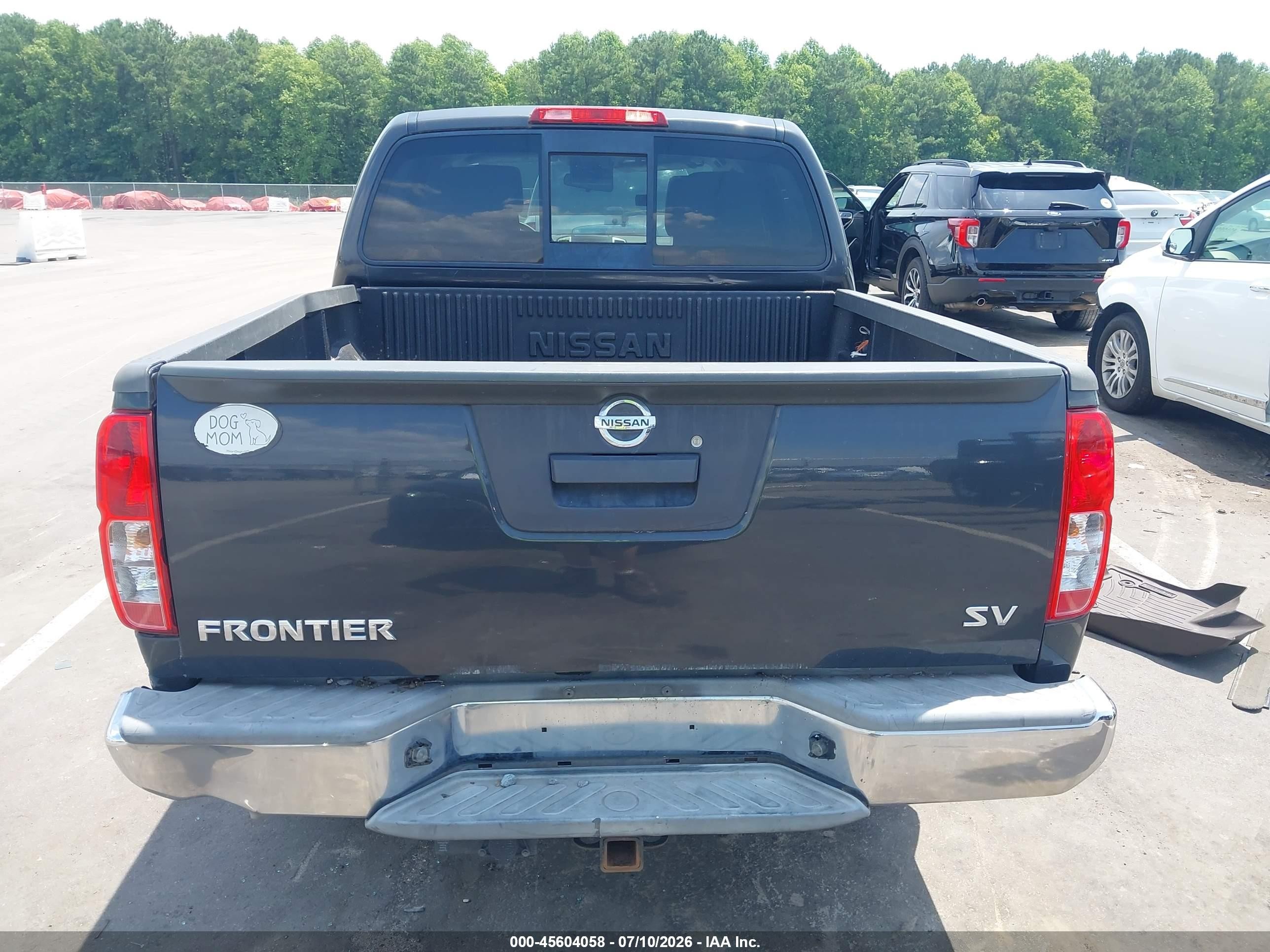 2015 Nissan Frontier Sv Gray vin: 1N6AD0ER9FN729378