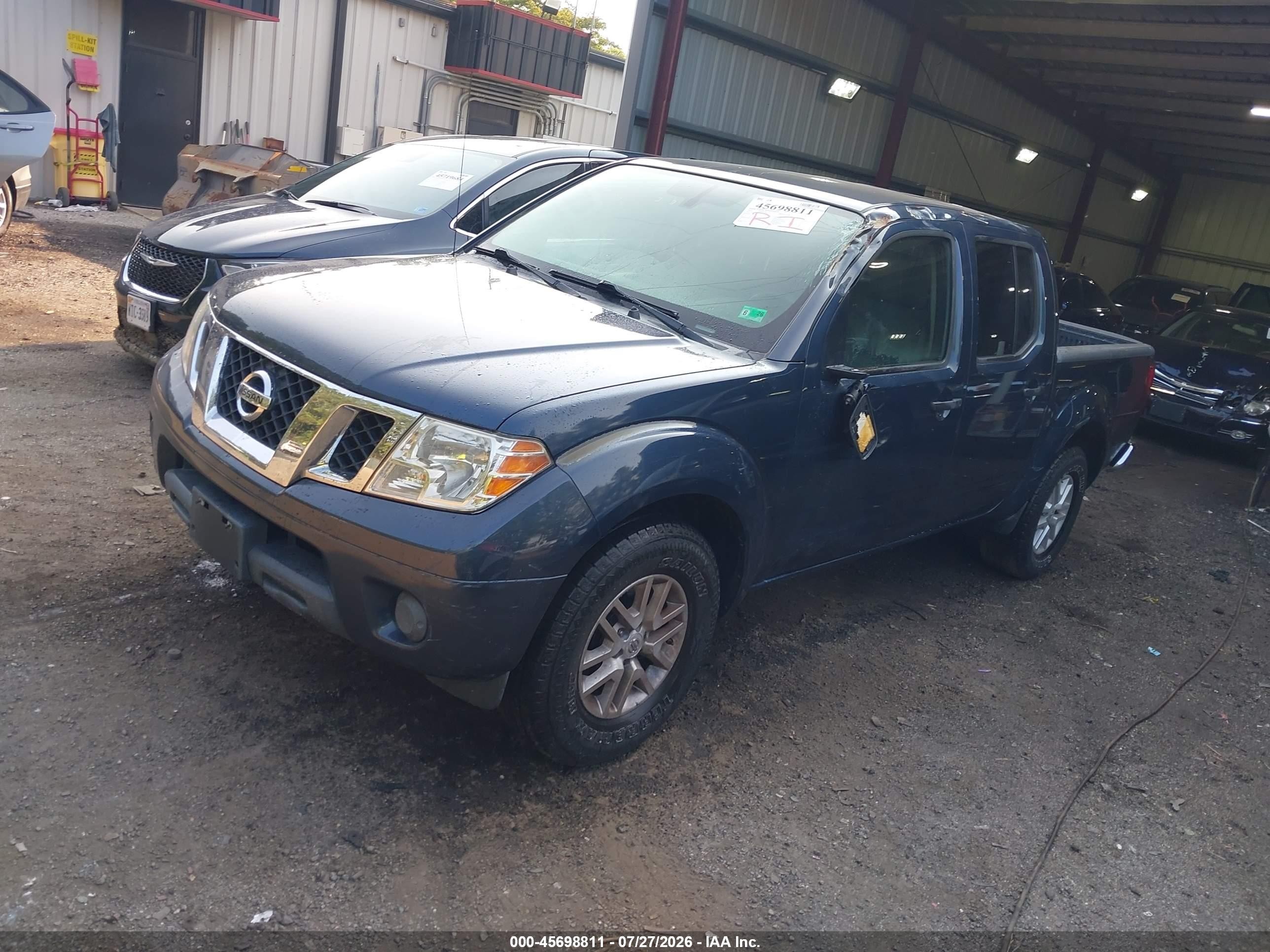 2019 Nissan Frontier Sv Blue vin: 1N6AD0ER9KN709884