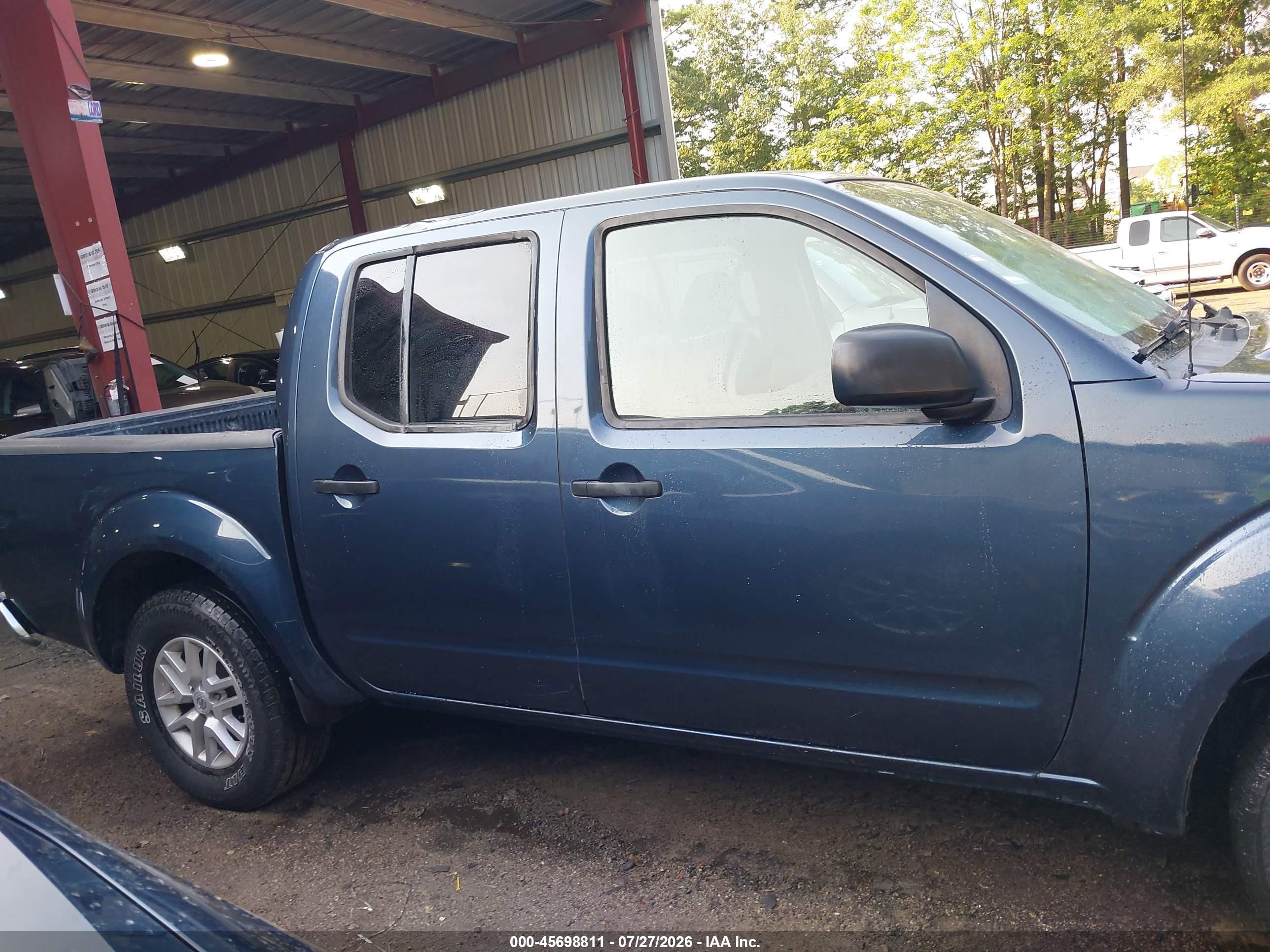2019 Nissan Frontier Sv Blue vin: 1N6AD0ER9KN709884