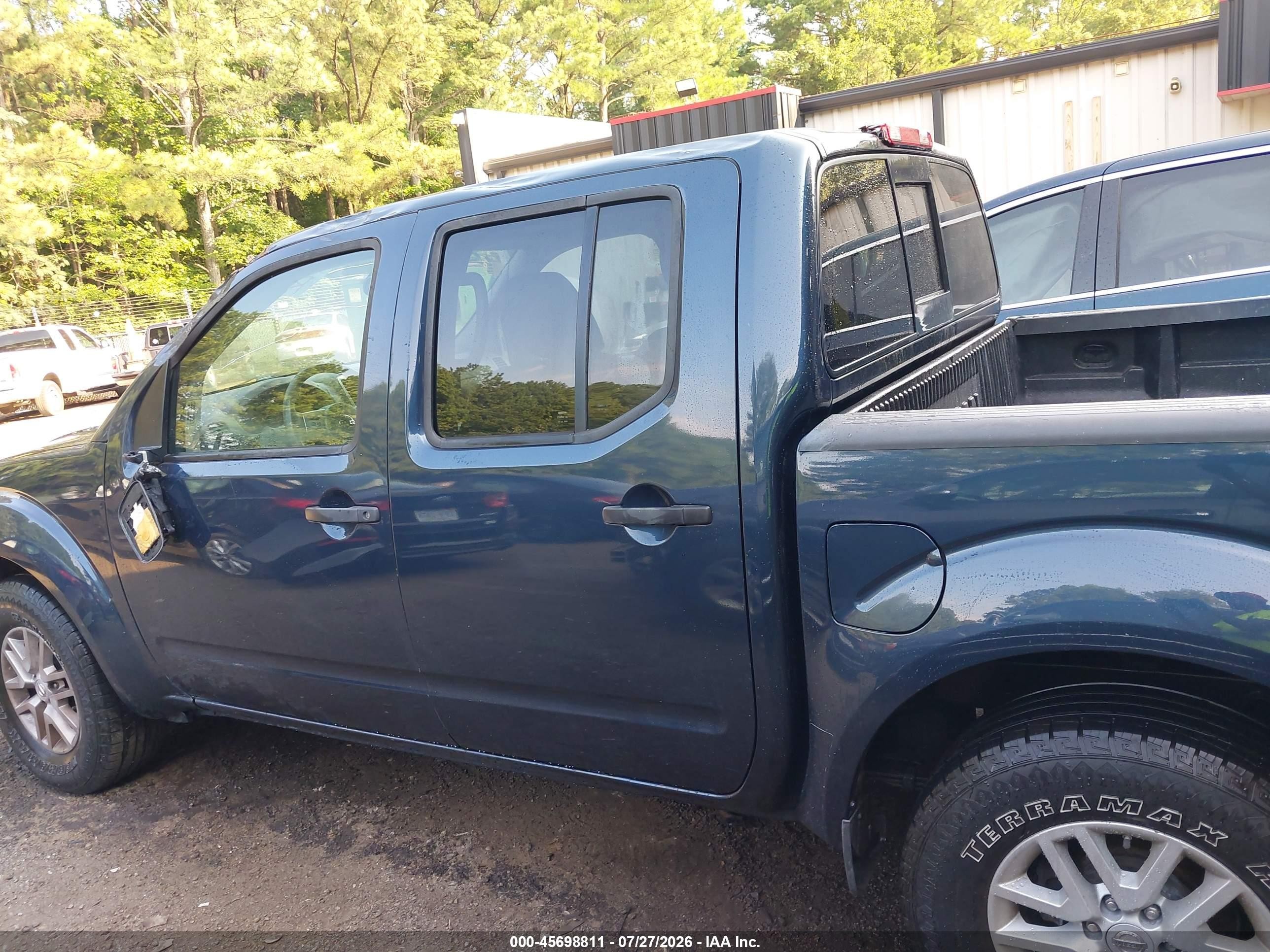 2019 Nissan Frontier Sv Blue vin: 1N6AD0ER9KN709884