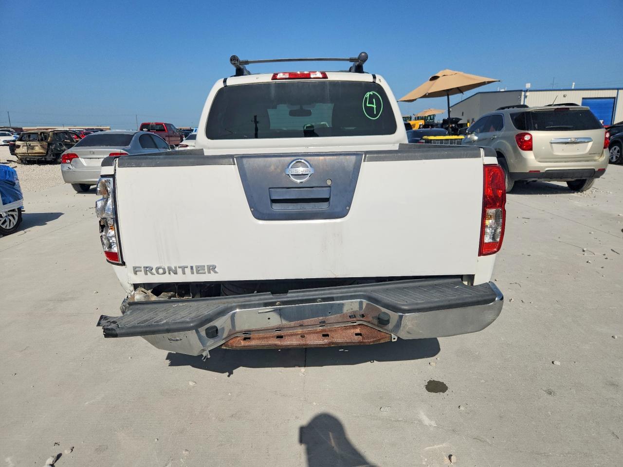 2010 Nissan Frontier Se V6 Белый vin: 1N6AD0ERXAC418711