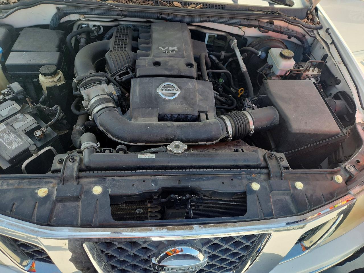 2010 Nissan Frontier Se V6 Белый vin: 1N6AD0ERXAC418711